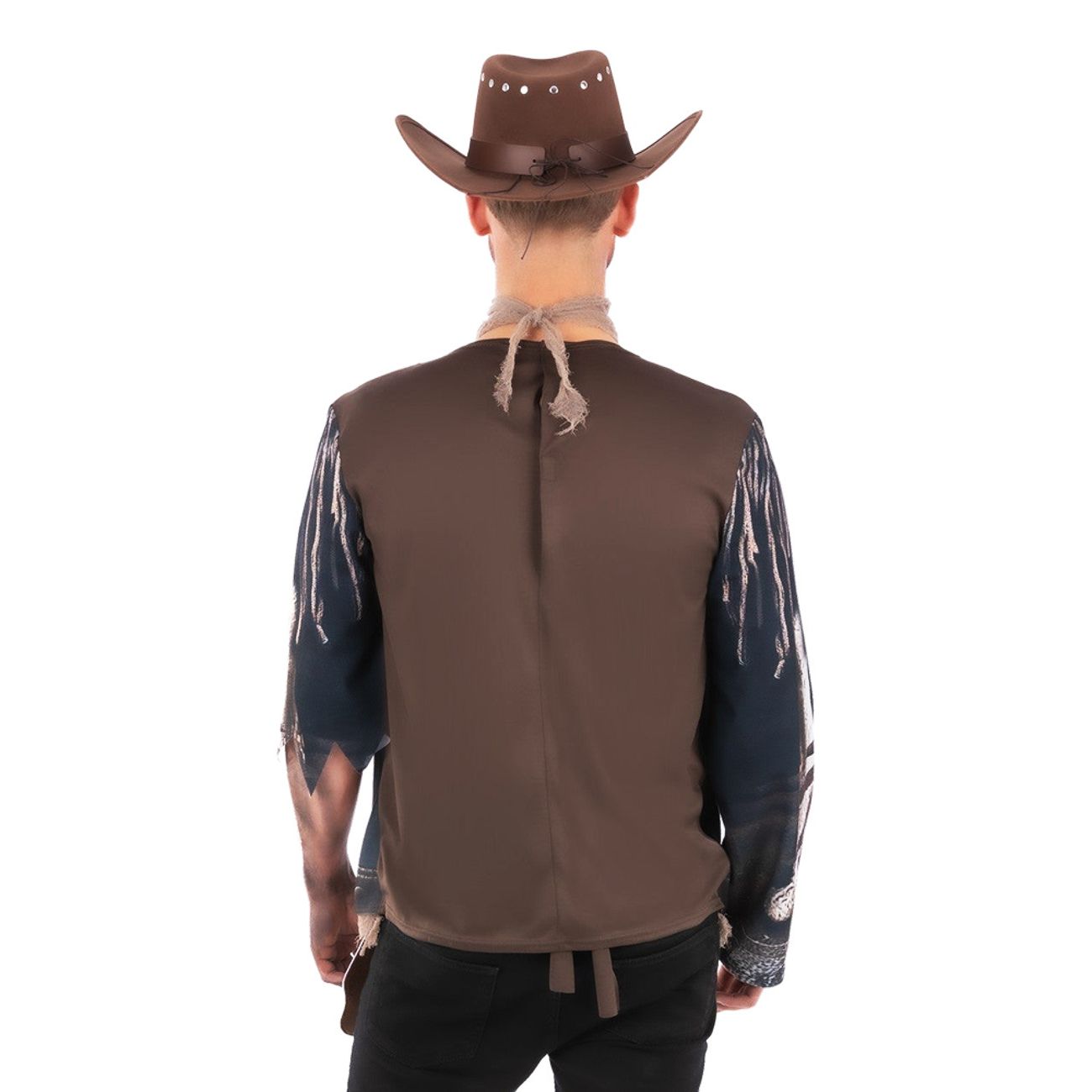 Cowboy Skelett Maskeraddräkt