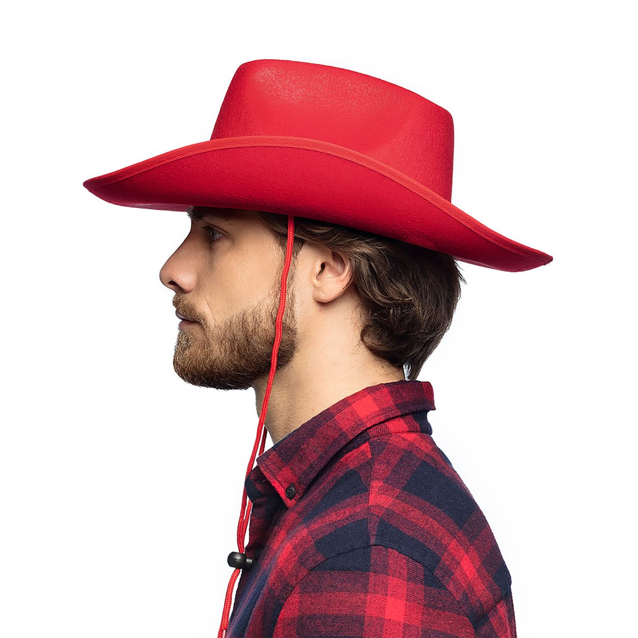 Cowboyhatt Rodeo Röd
