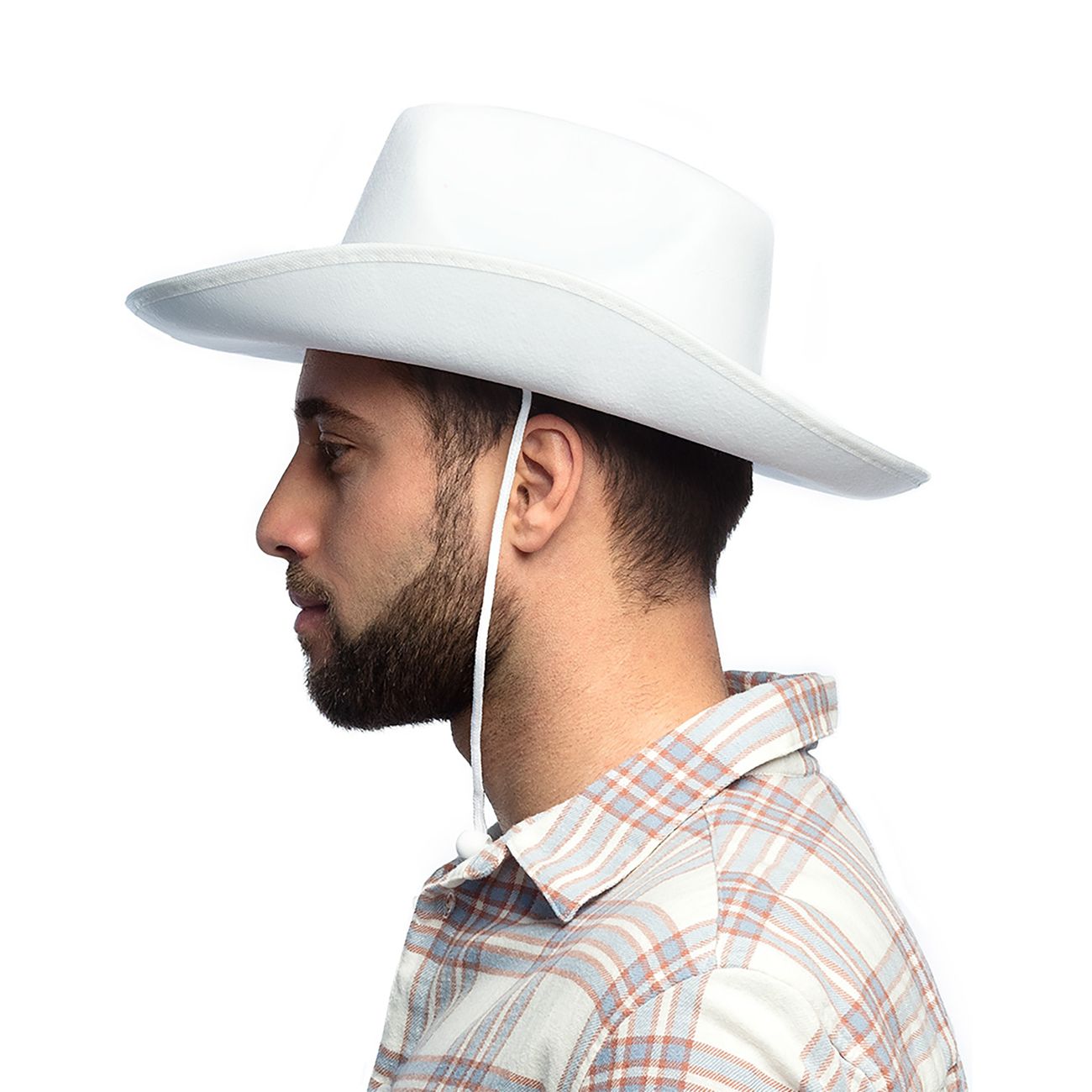 Cowboyhatt Rodeo Vit