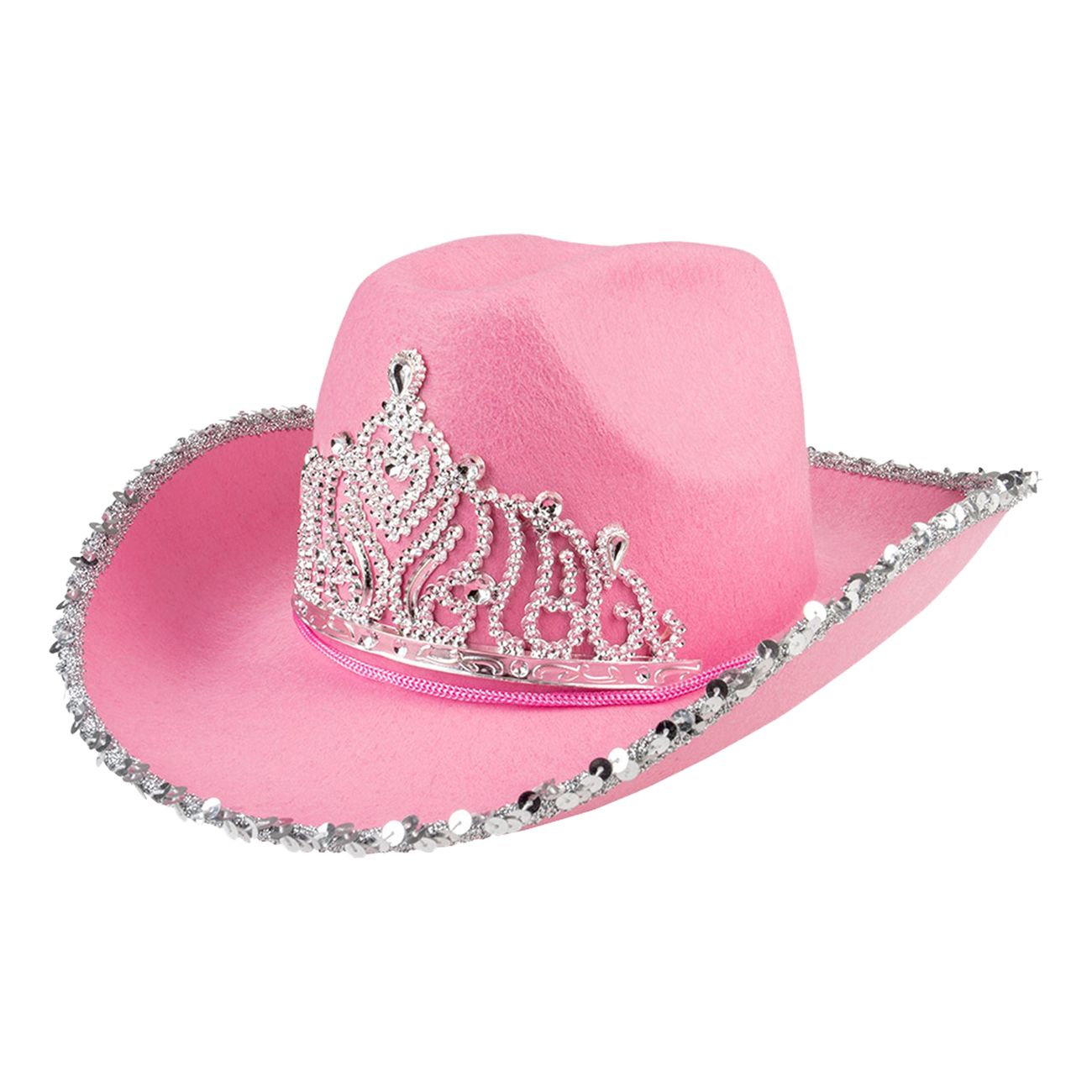 cowboyhatt-rosa-med-tiara-43598-2