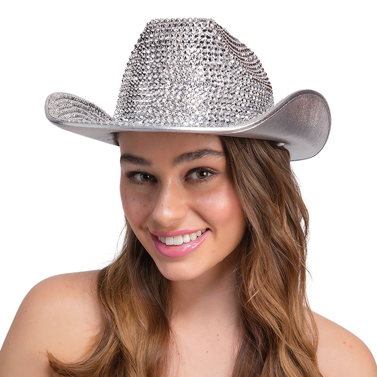 cowboyhatt-silver-med-strass-104969-2