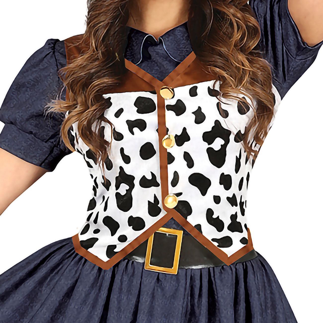 Cowgirl Klänning Maskeraddräkt