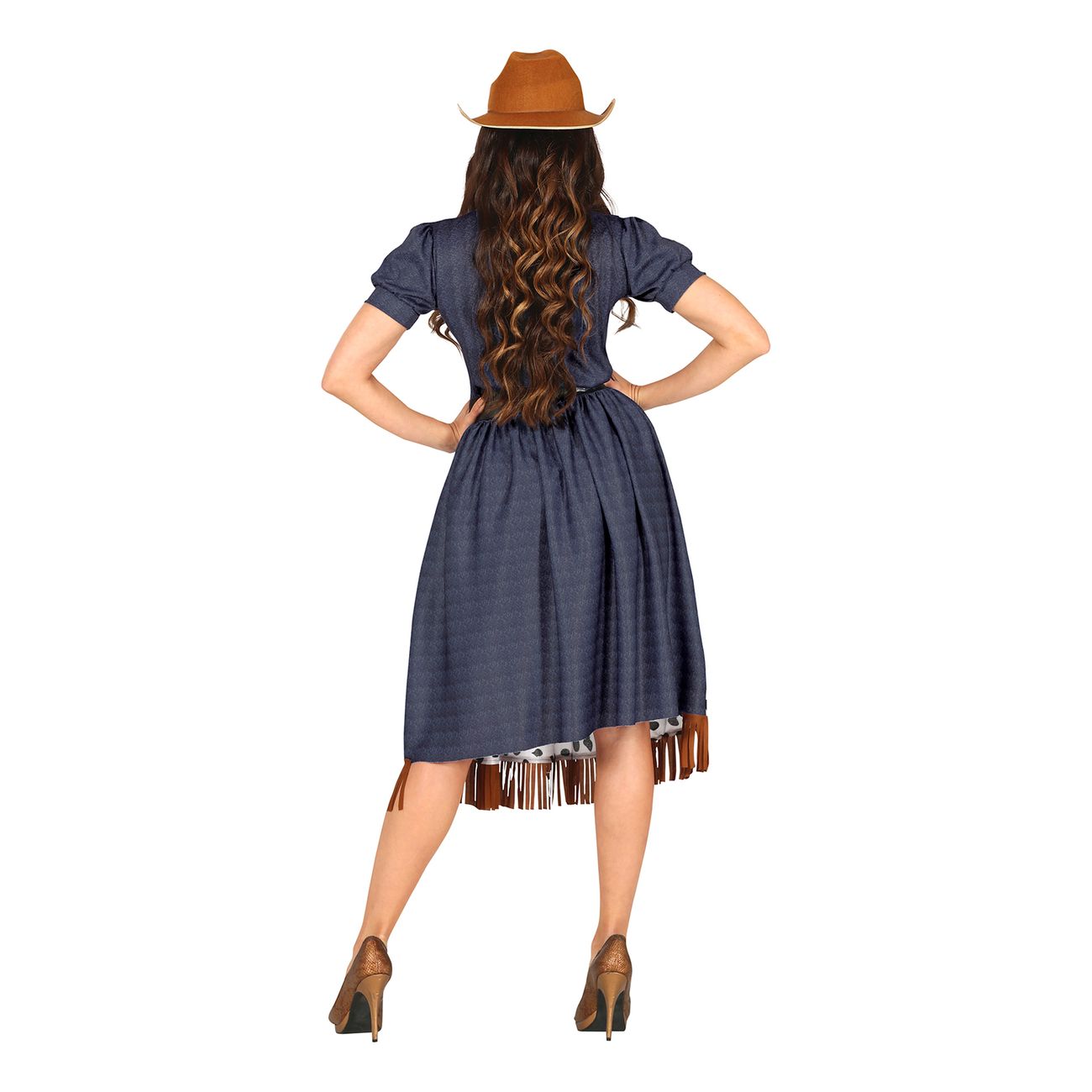 Cowgirl Klänning Maskeraddräkt