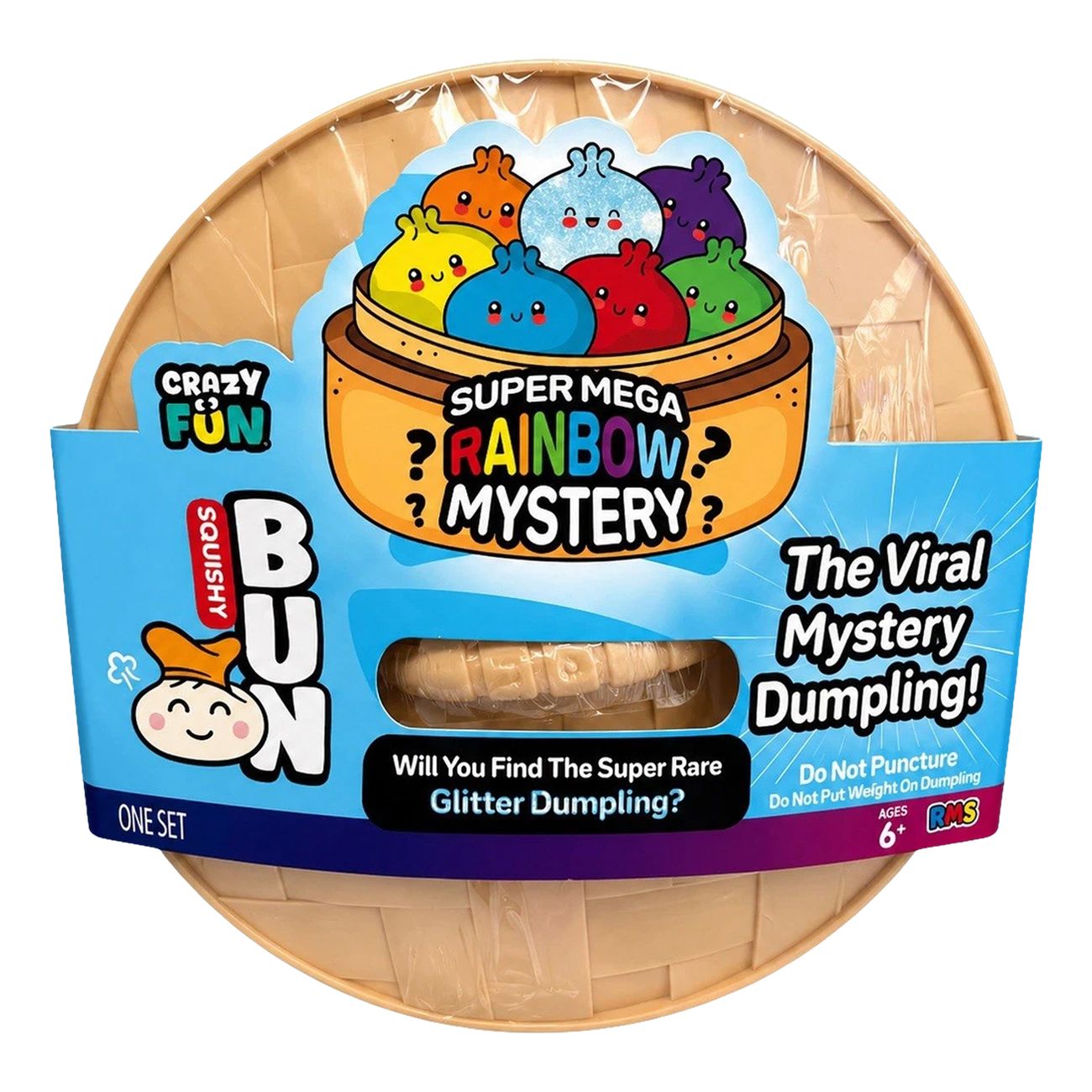 Crazy Fun Rainbow Mystery Squishy Dumpling