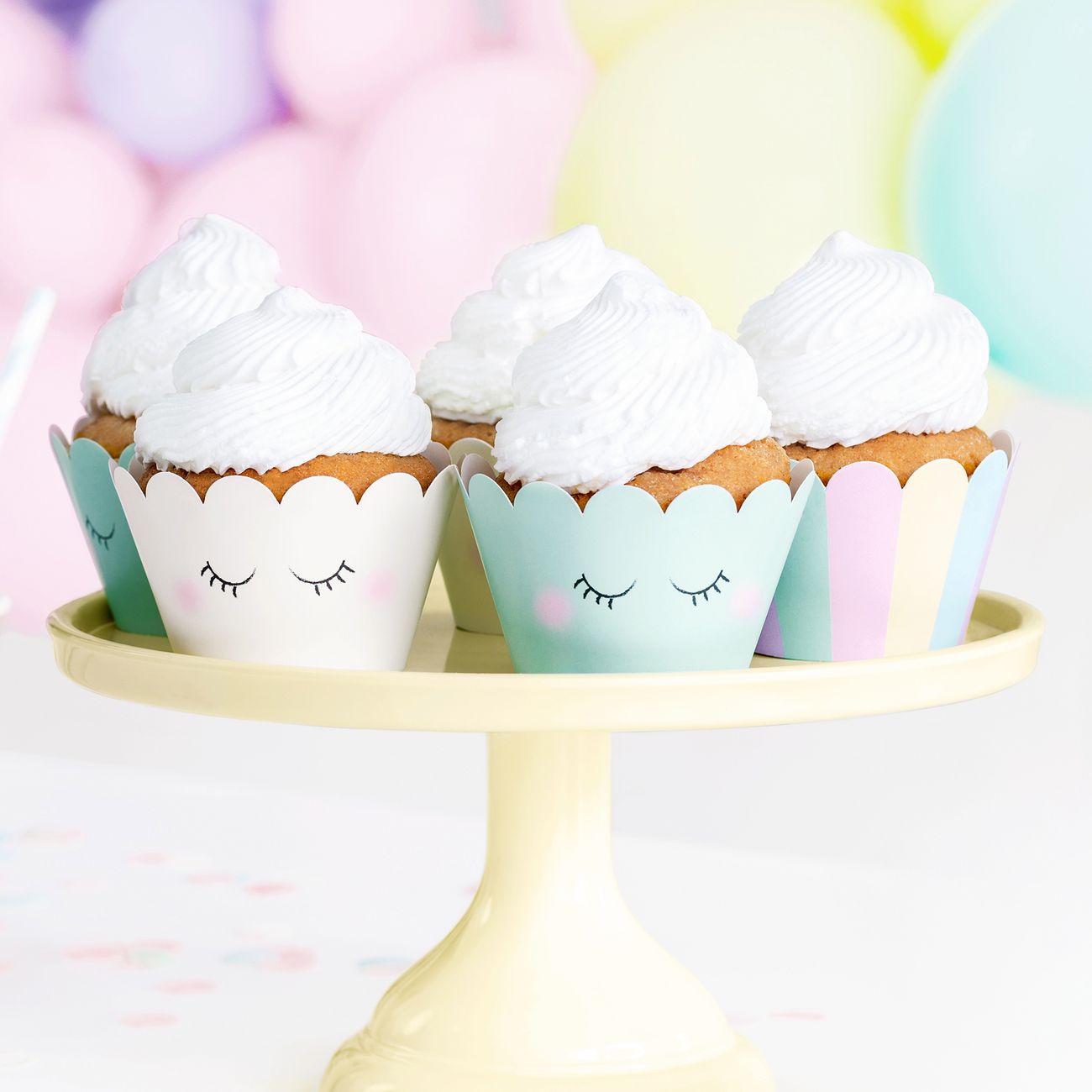 Cupcake Wrappers Enhjørning