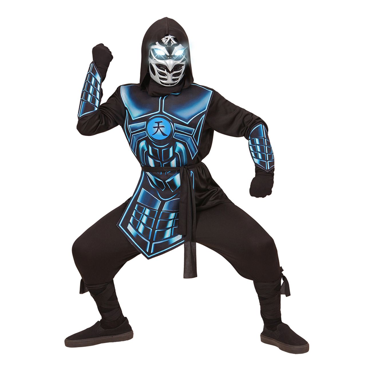 cyber-ninja-barn-maskeraddrakt-1