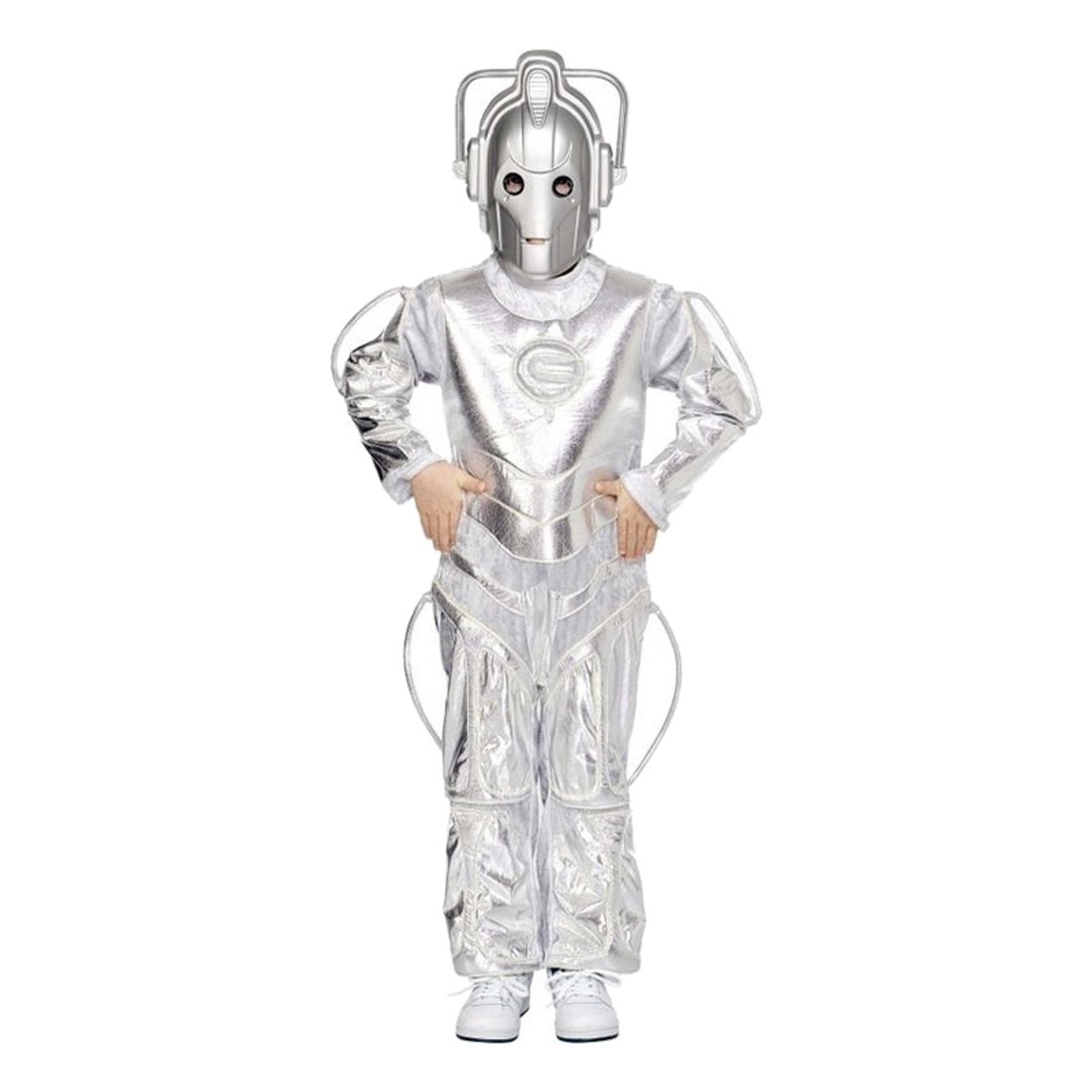 Cyberman Barn Maskeraddräkt