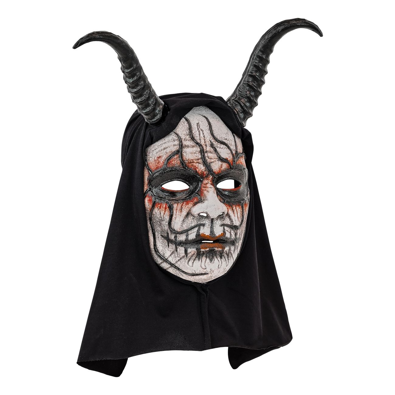 Demon med Horn Mask