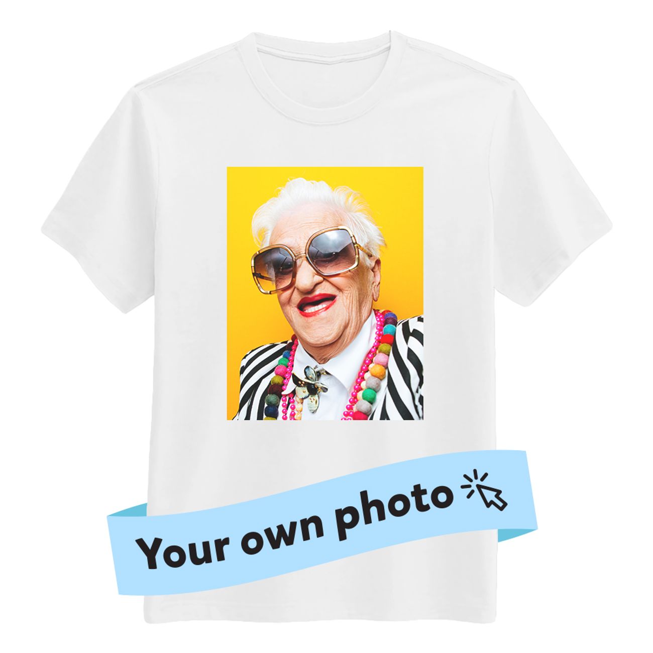 Fortære Fru Stjerne Design Din Egen T-shirt | Partykungen