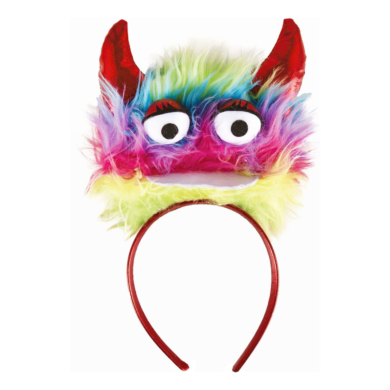 Diadem Fluffigt Monster med Horn