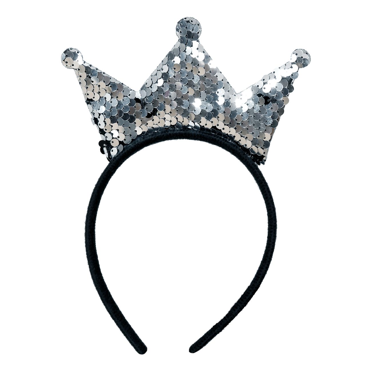 Diadem Krona med Paljetter