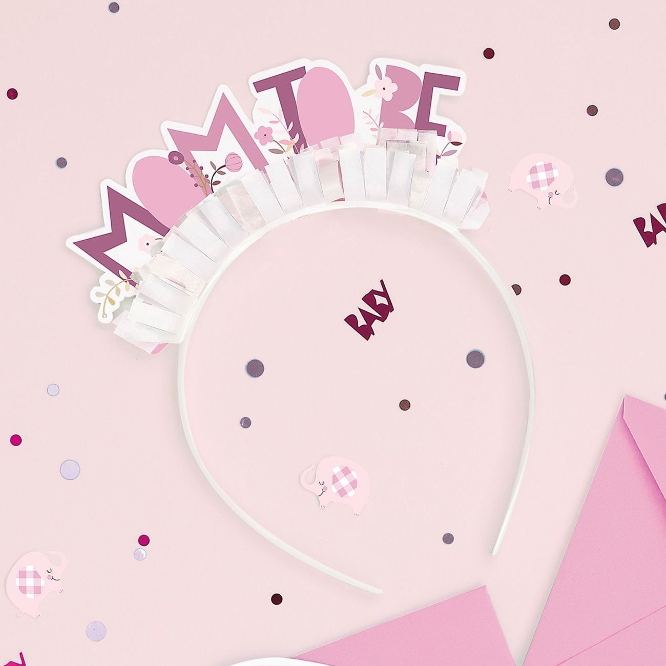 Diadem Mom To Be Rosa