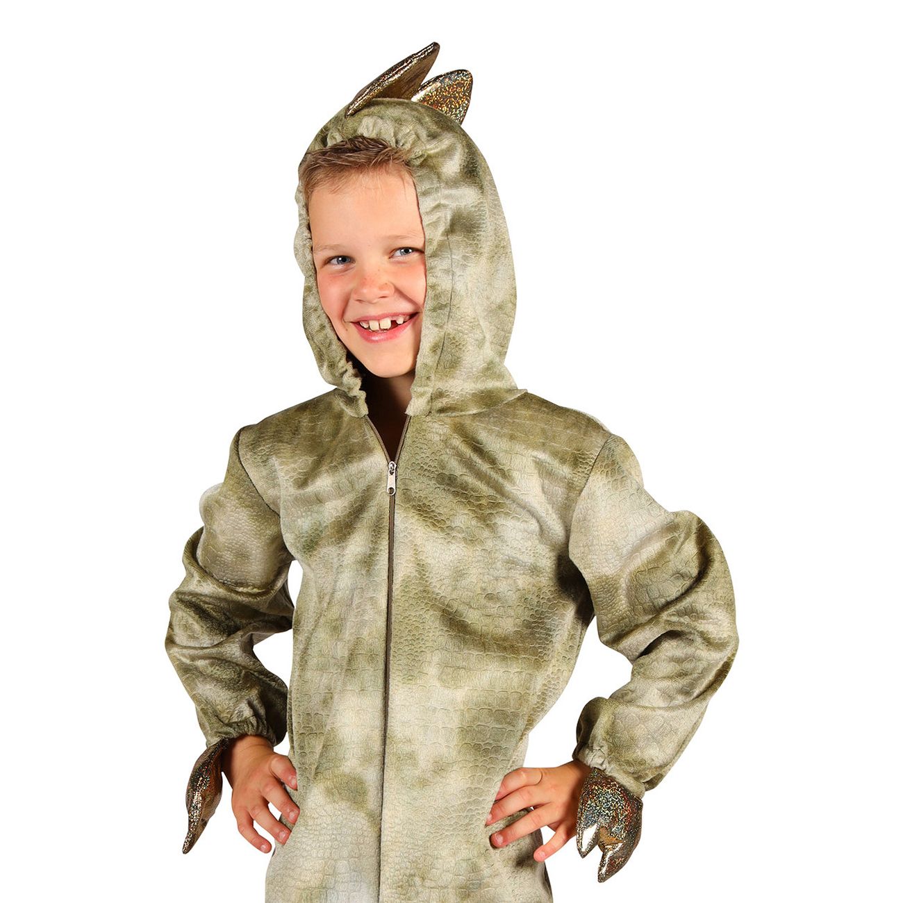 Dino Jumpsuit Barn Maskeraddräkt