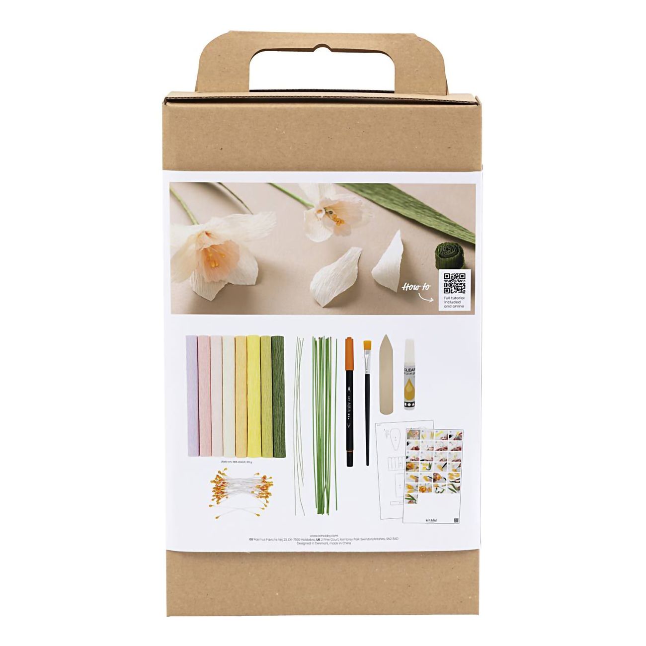 DIY Kit Crepepapper Blommor