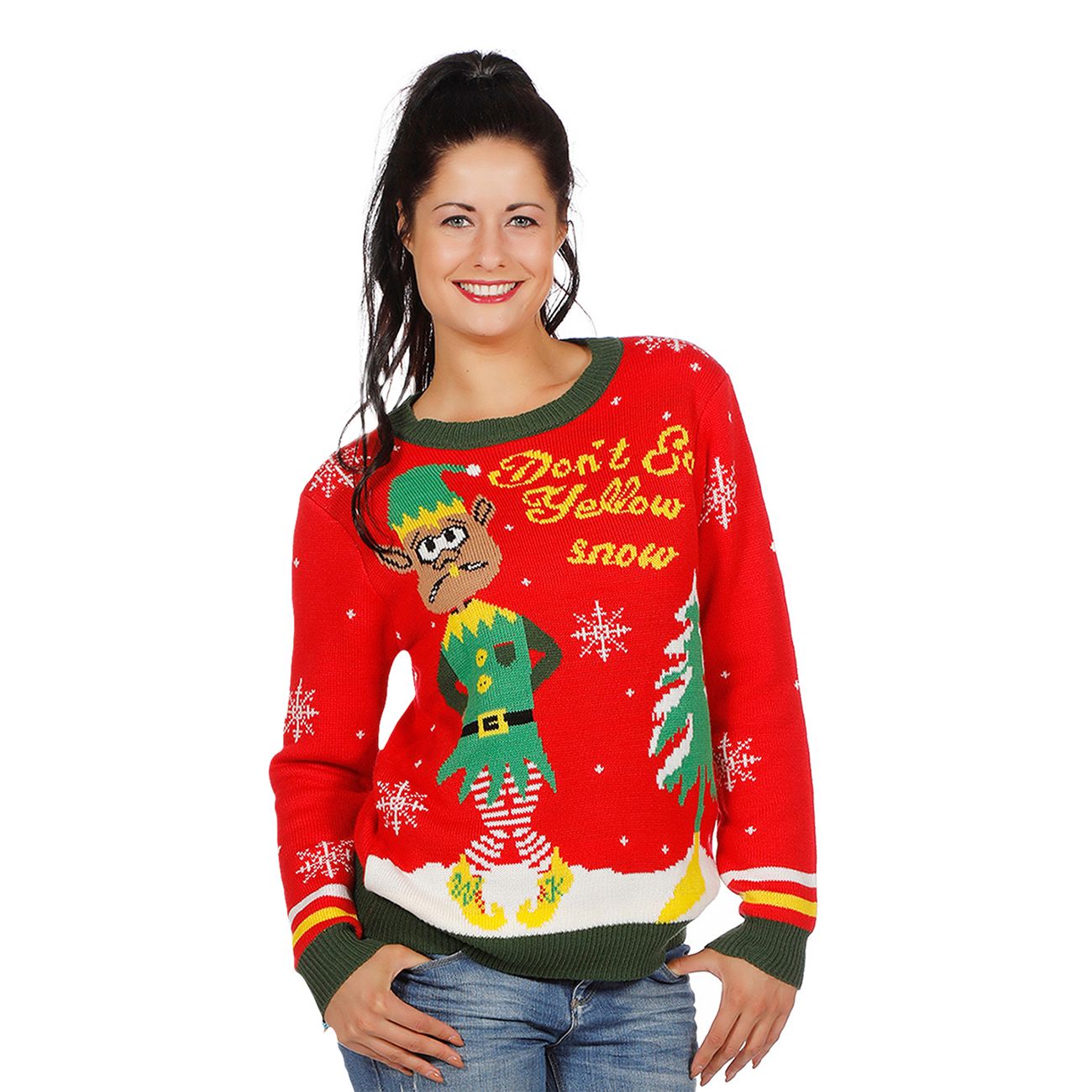 Dont Eat Yellow Snow Jultröja