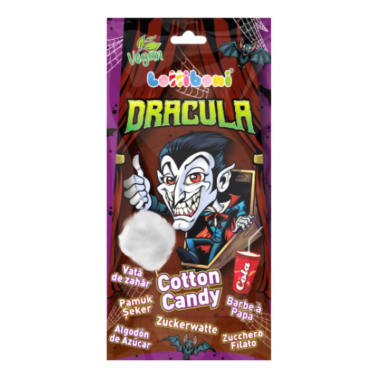 Dracula Sukkerspinn