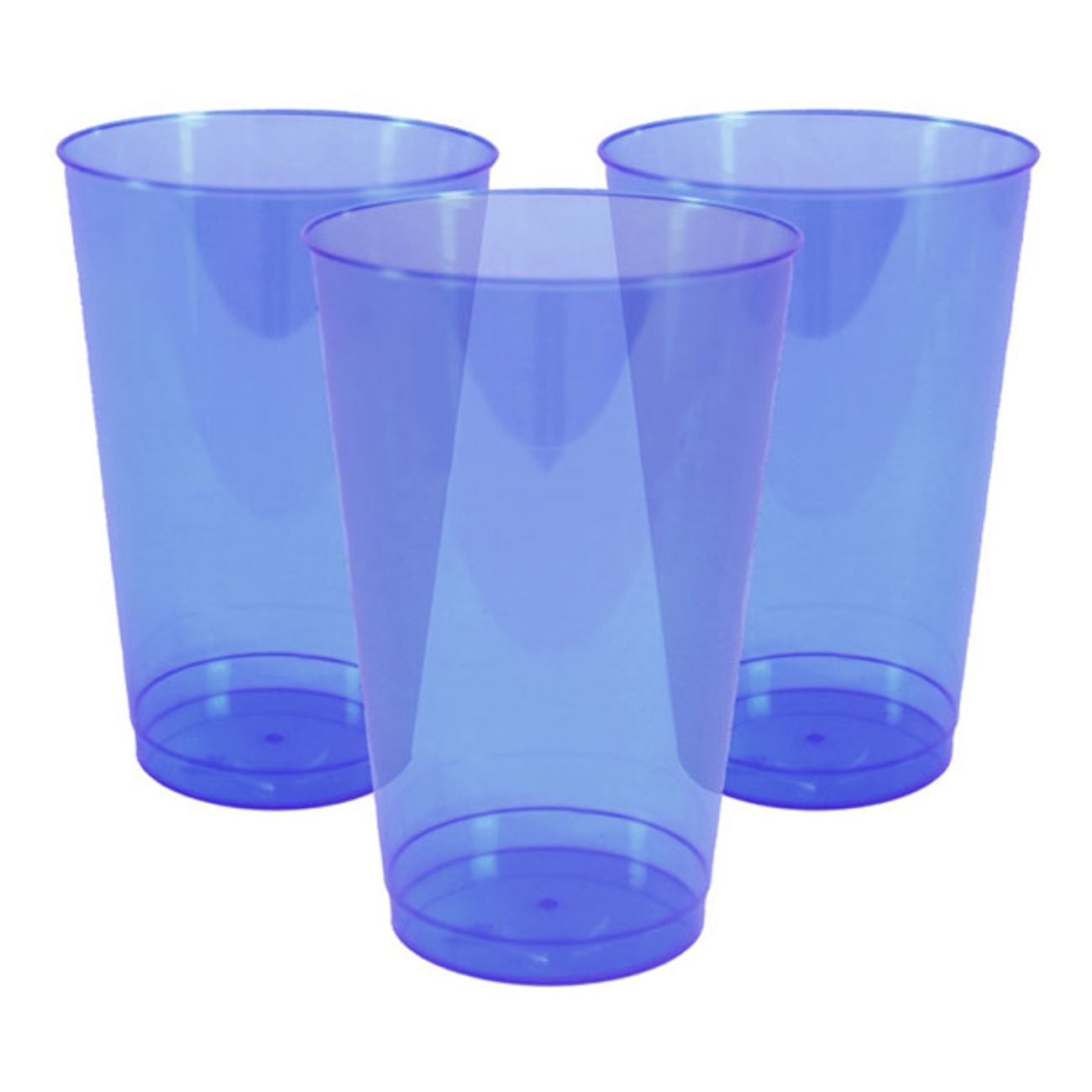 Borger Underinddel Salg Drinkglas i Plastik Blå | Partykungen