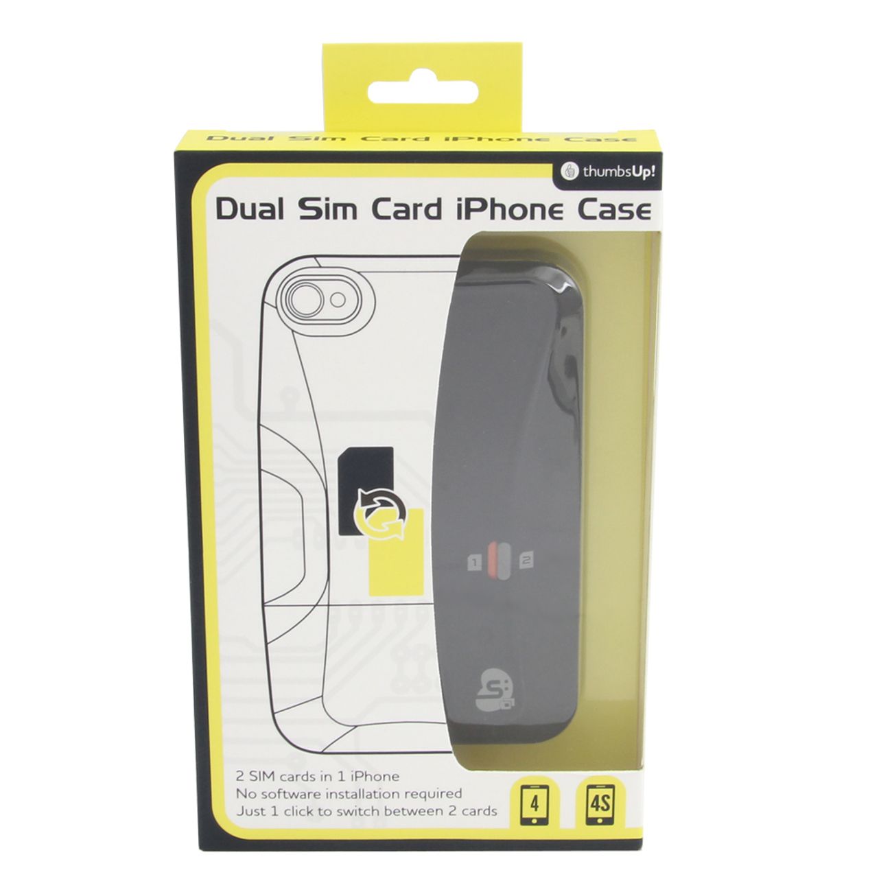 Dual Slim Case för iPhone 4