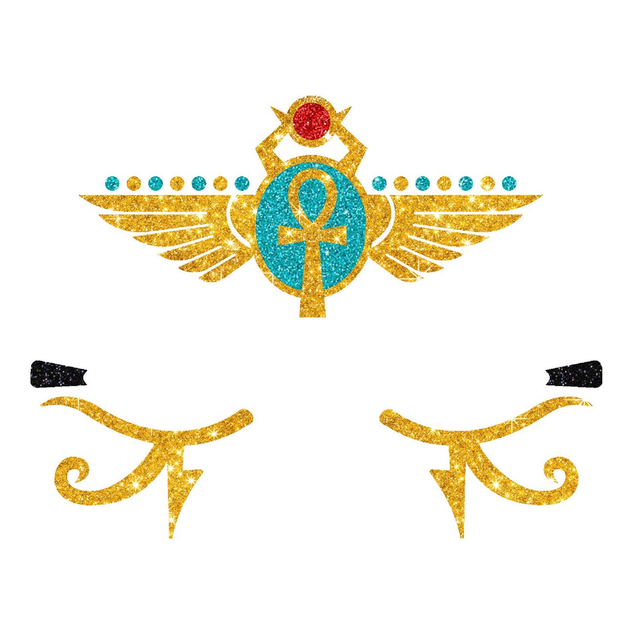 Egyptisk Farao Självhäftande Smink
