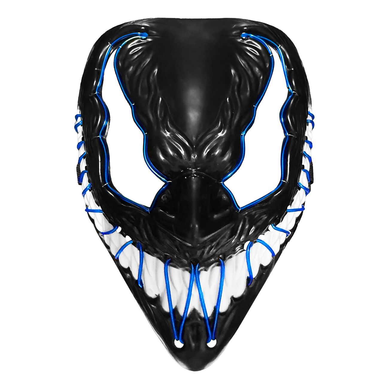 El Wire Maske Djævel Blå