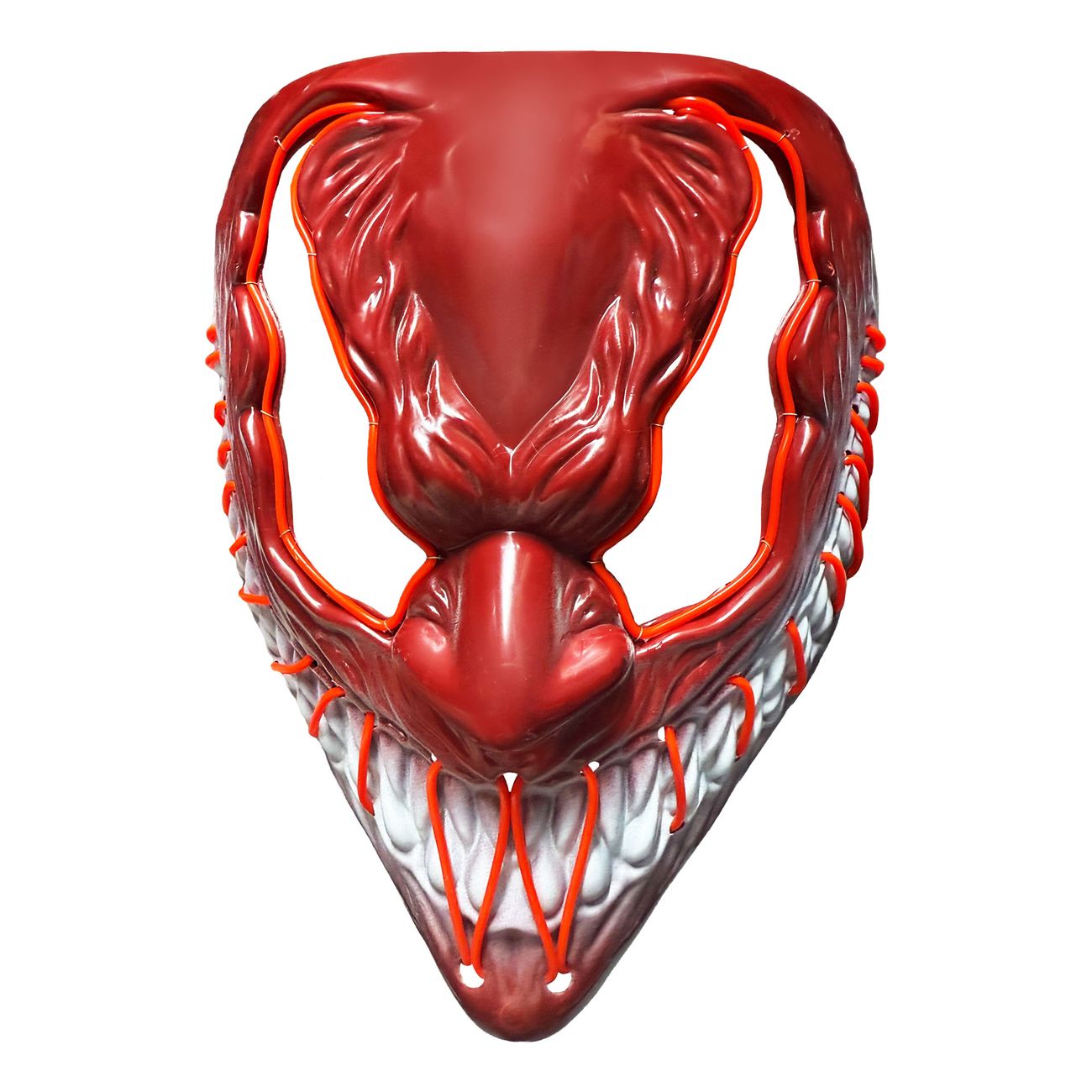 El Wire Maske Djevel Rød