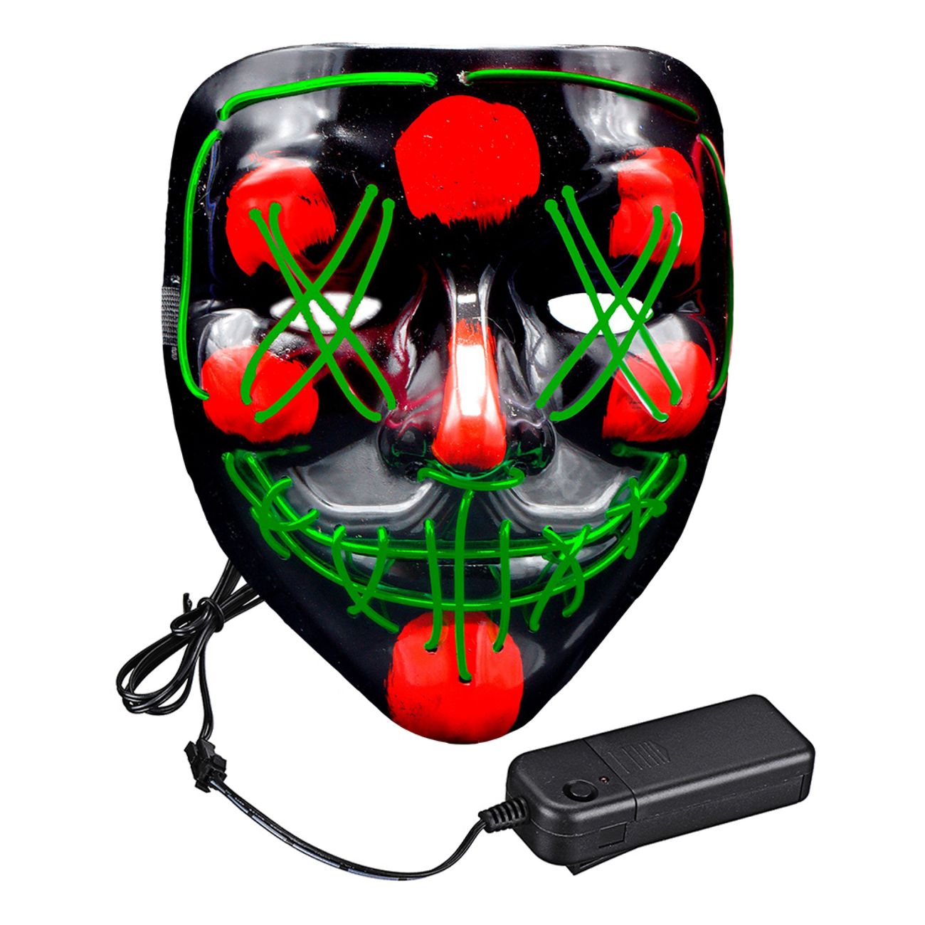 El Wire Purge LED Mask