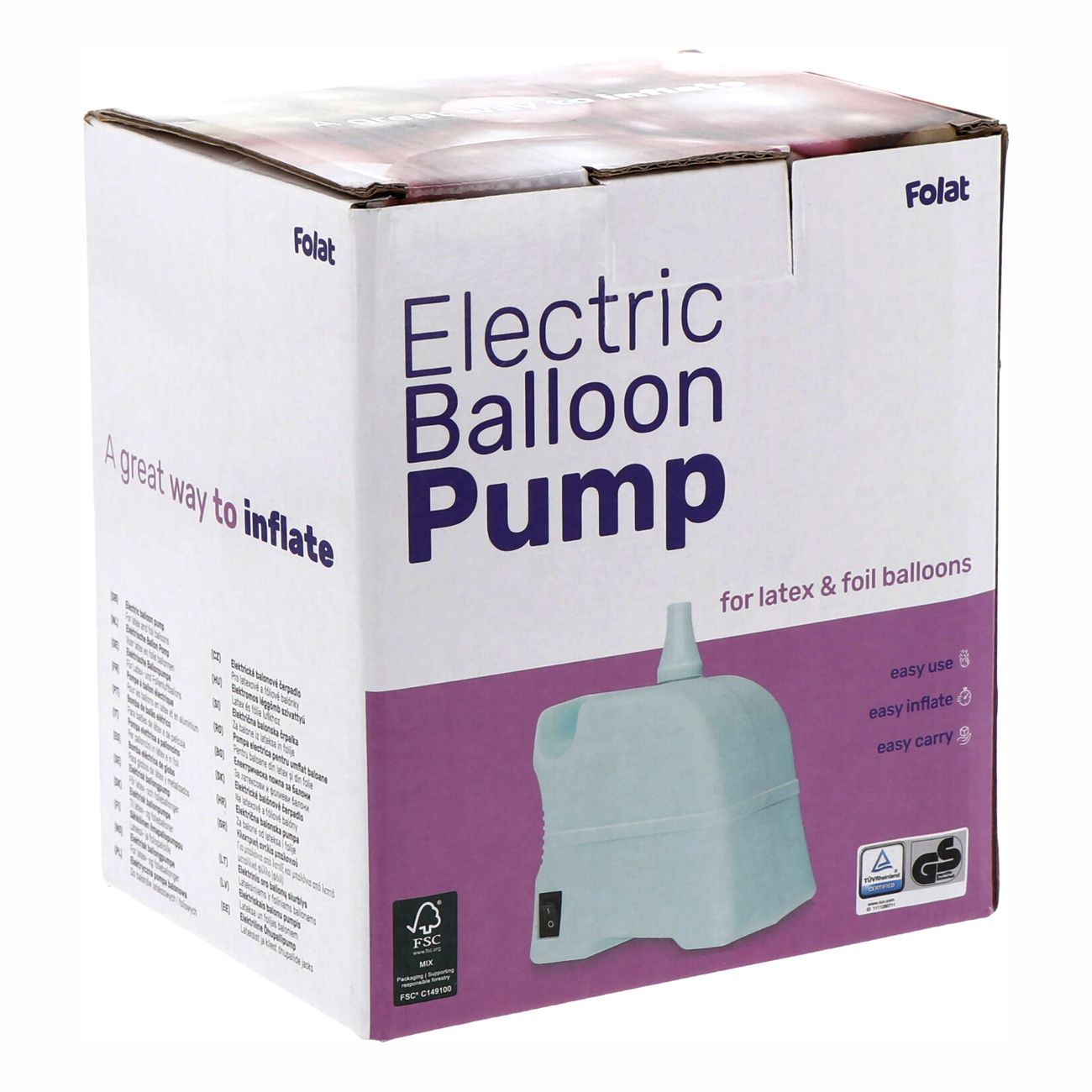 Elektrisk Ballongpump 600w