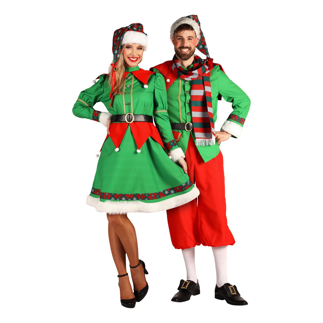 Elf Deluxe Dam Maskeraddräkt