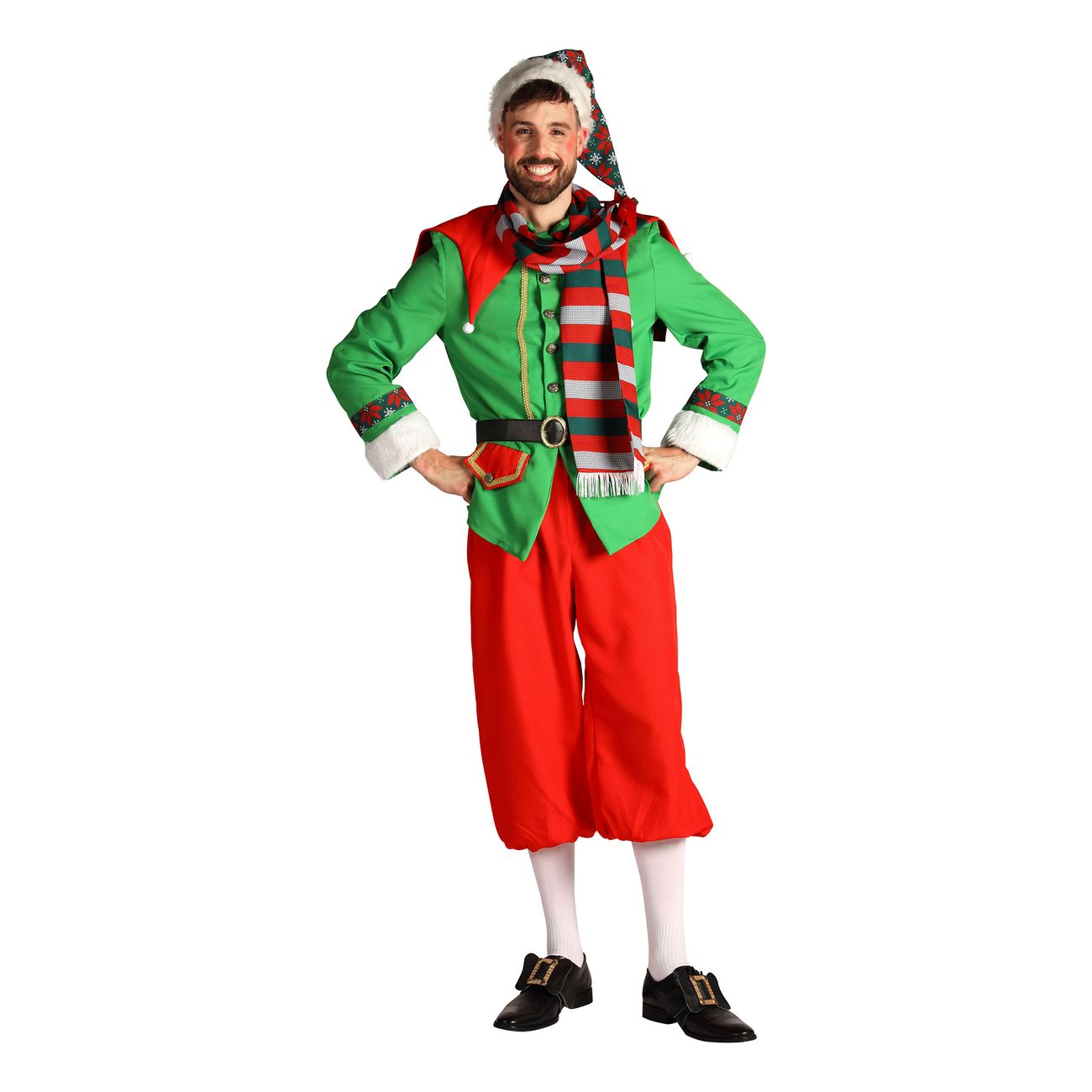 Elf Deluxe Herr Maskeraddräkt
