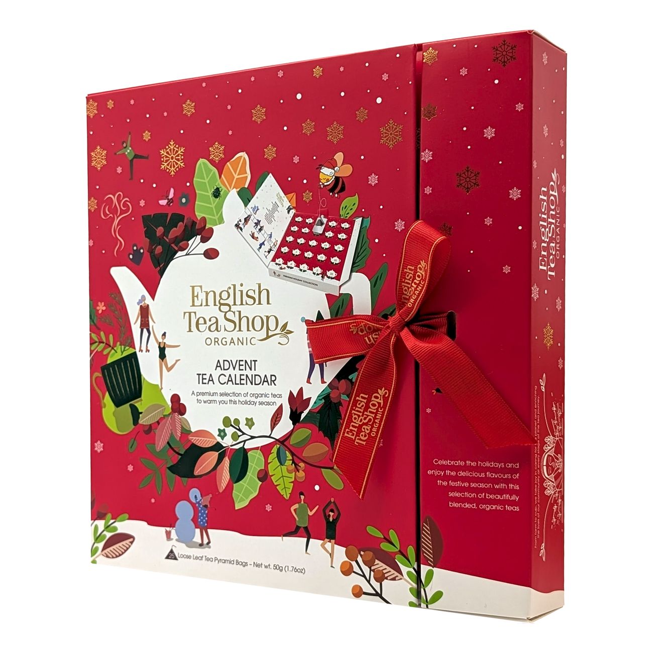 English Tea Shop Bok Santa EKO Adventskalender