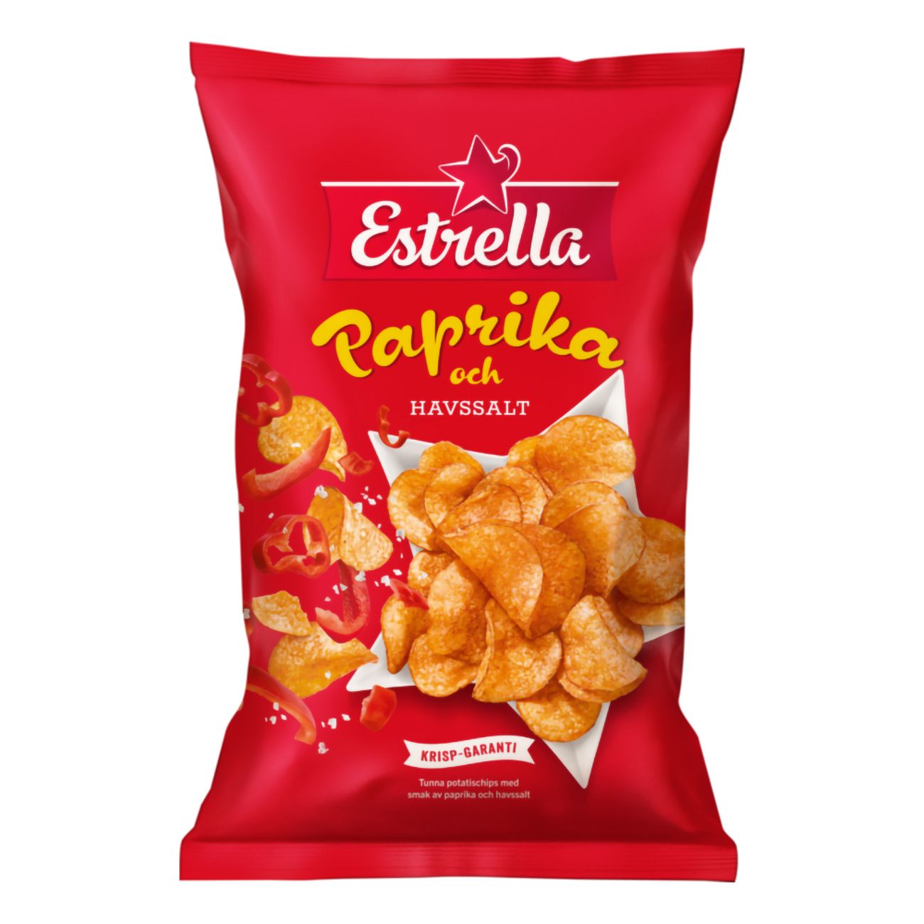 Estrella Paprika & Havsalt Chips