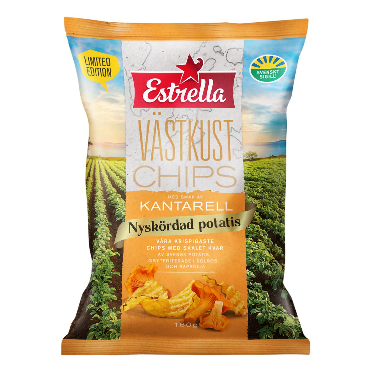Estrella Västkustchips Kantarell