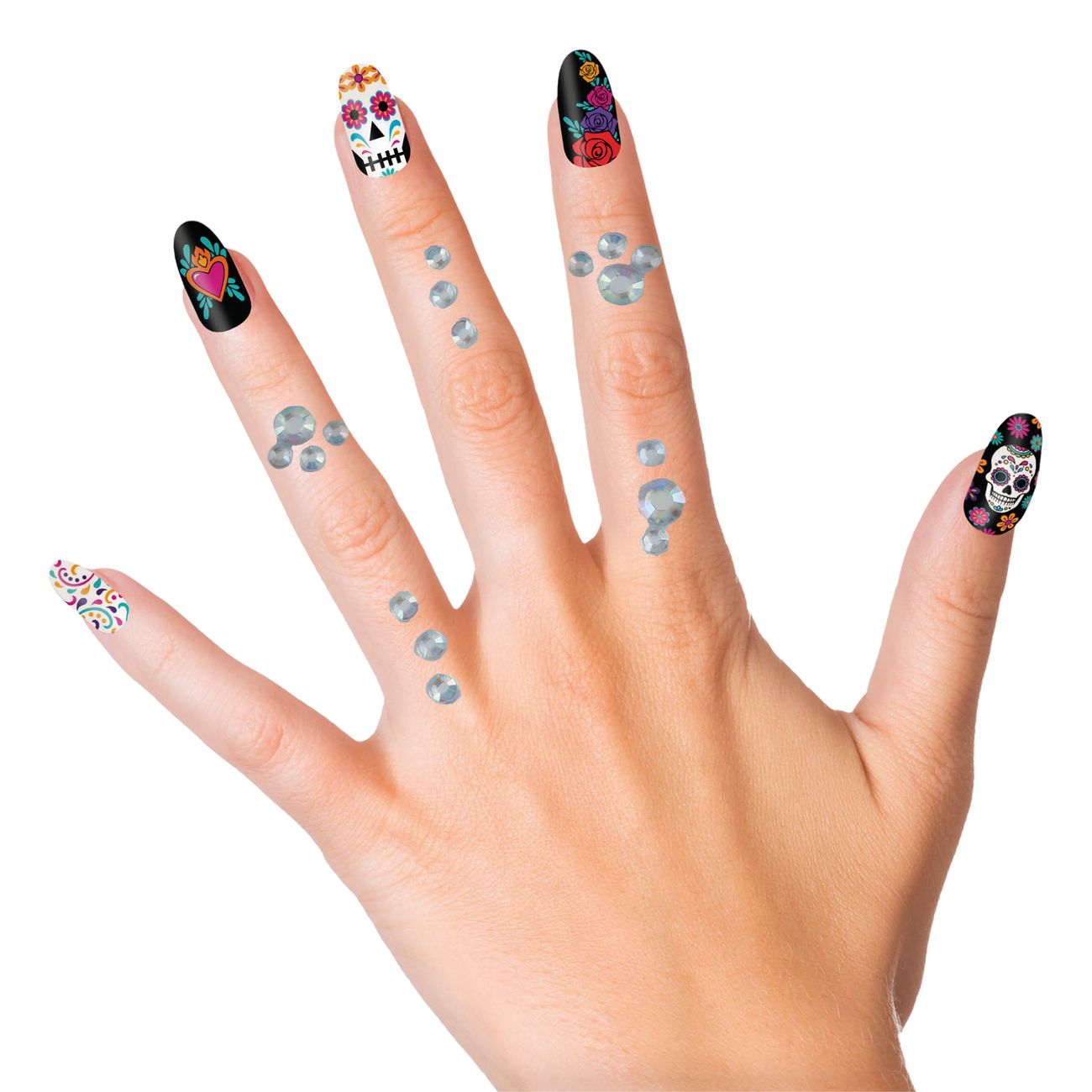 Face & Finger Jewelry Silver