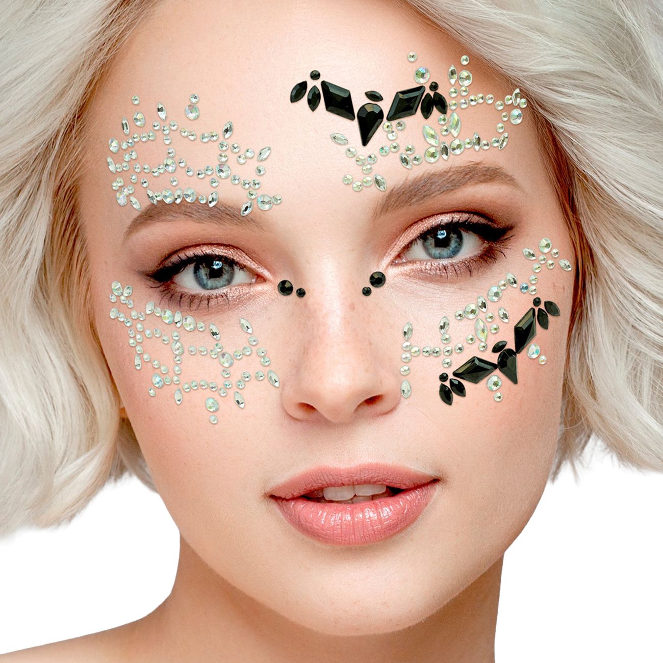 Face Jewels Fladdermus