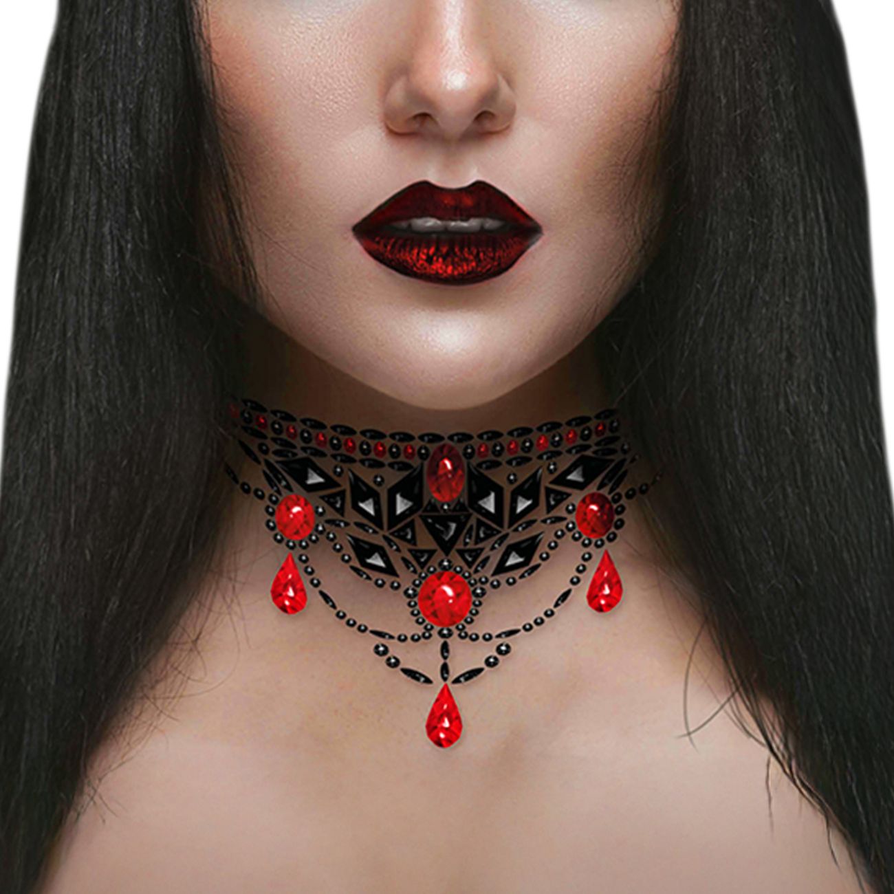 Face Jewels Gothic
