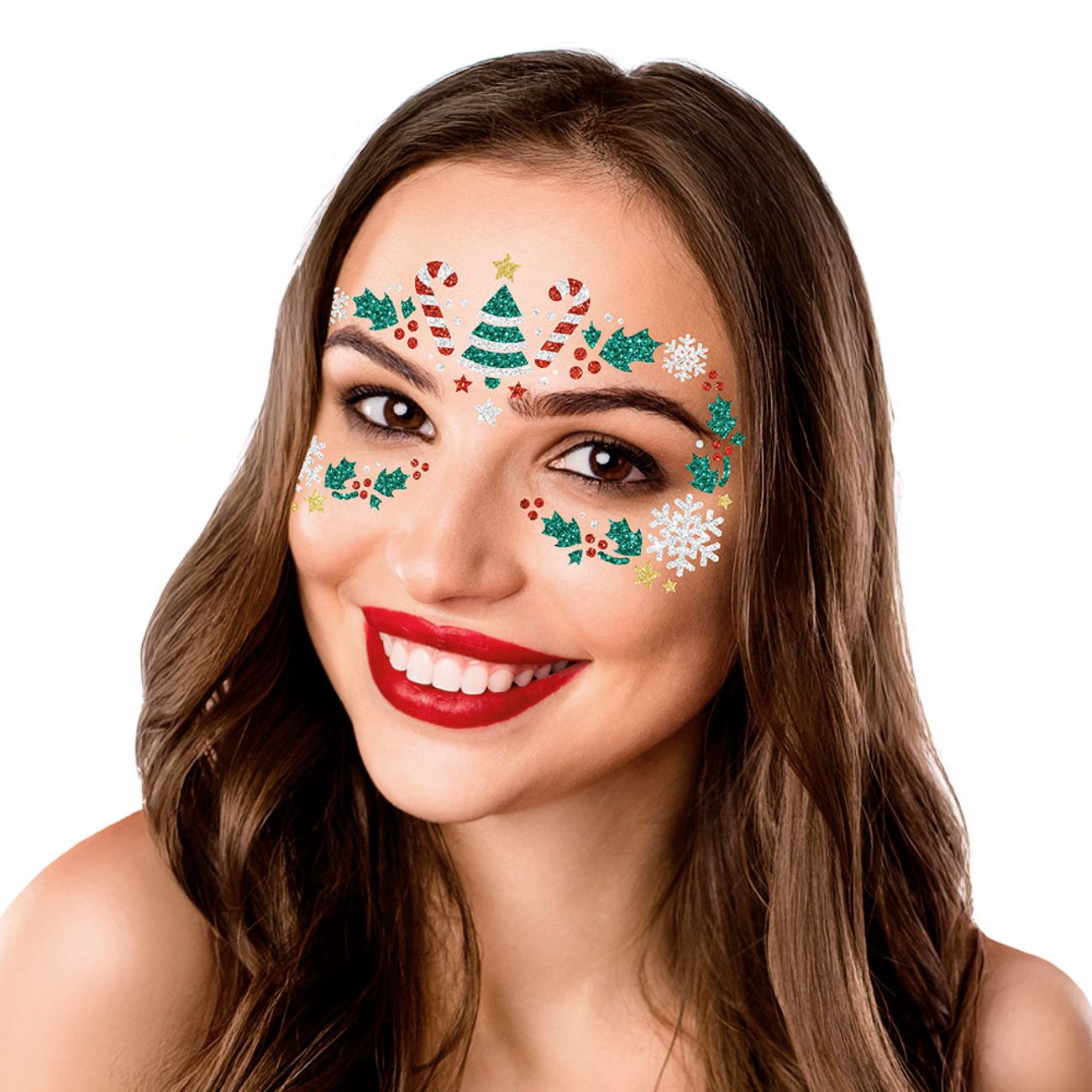 Face Jewels Julgran