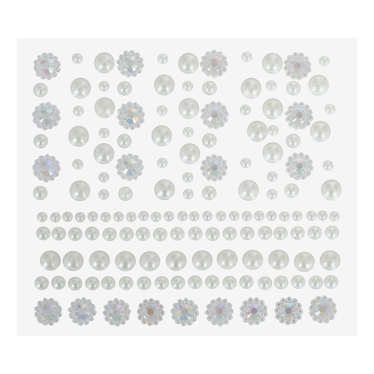 Face Jewels Pärlor Flower