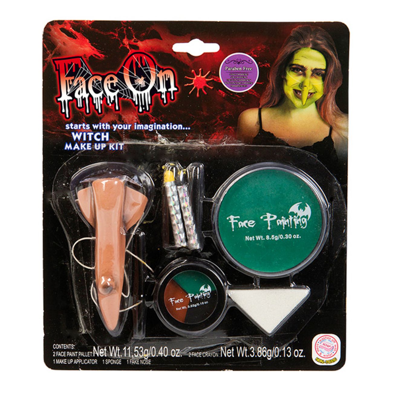 Face-On Heks Sminkesett