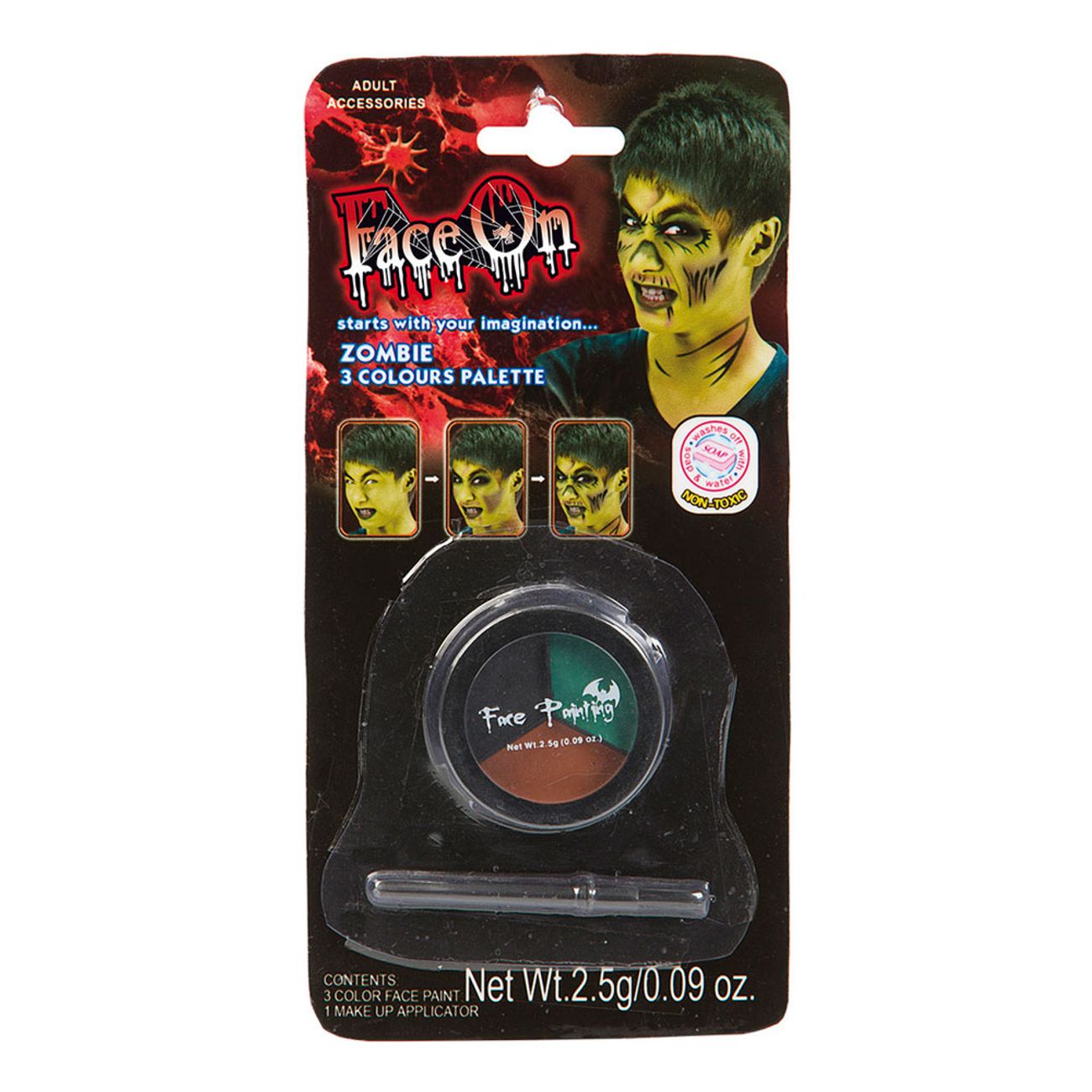FaceOn Sminkset Zombie