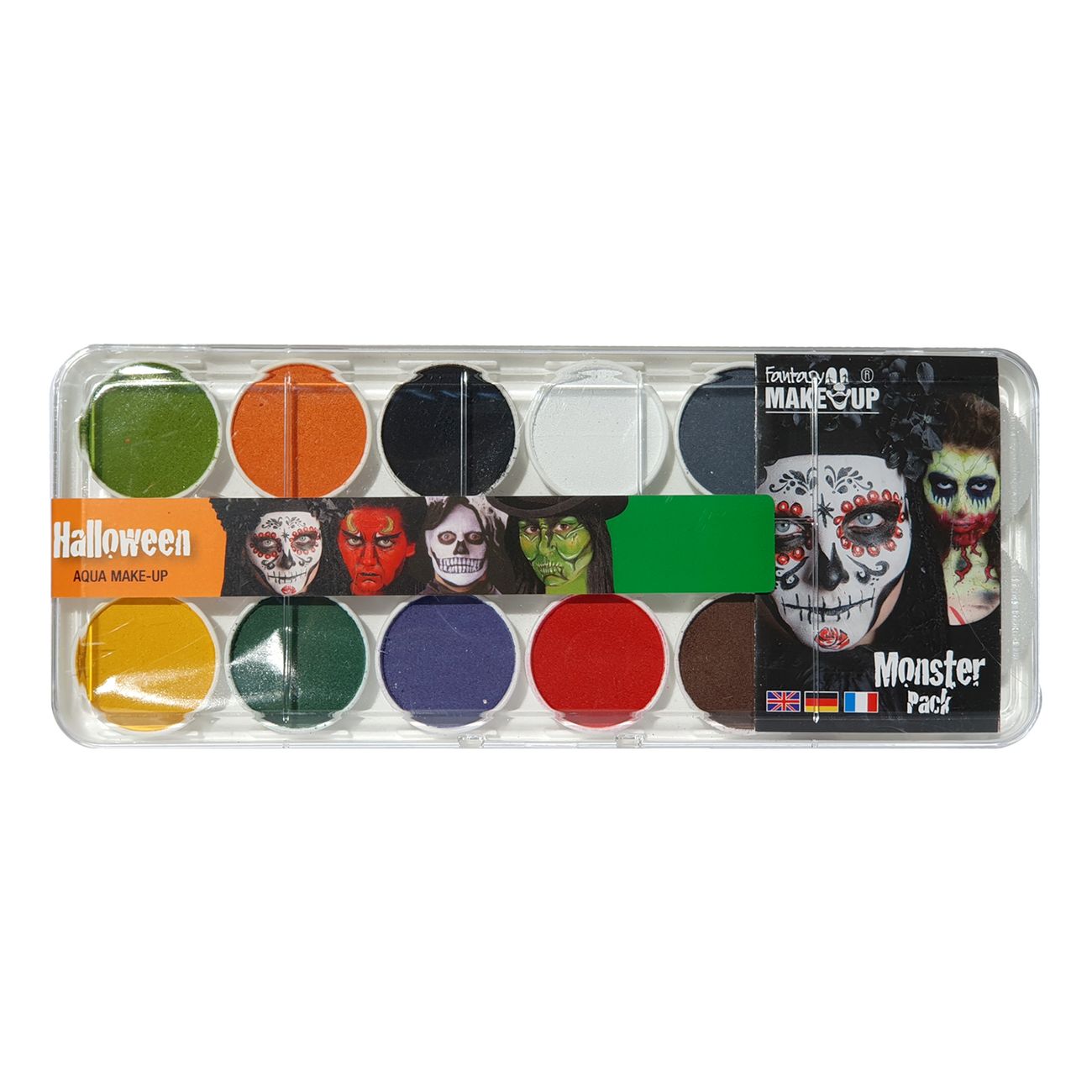 Fantasy Make-Up Sminkpalett Halloween