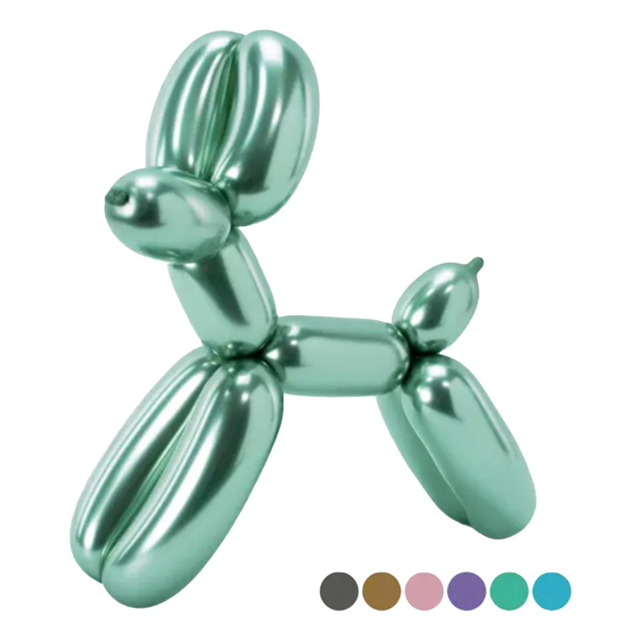 Figurballoner Krom Mix Sæt