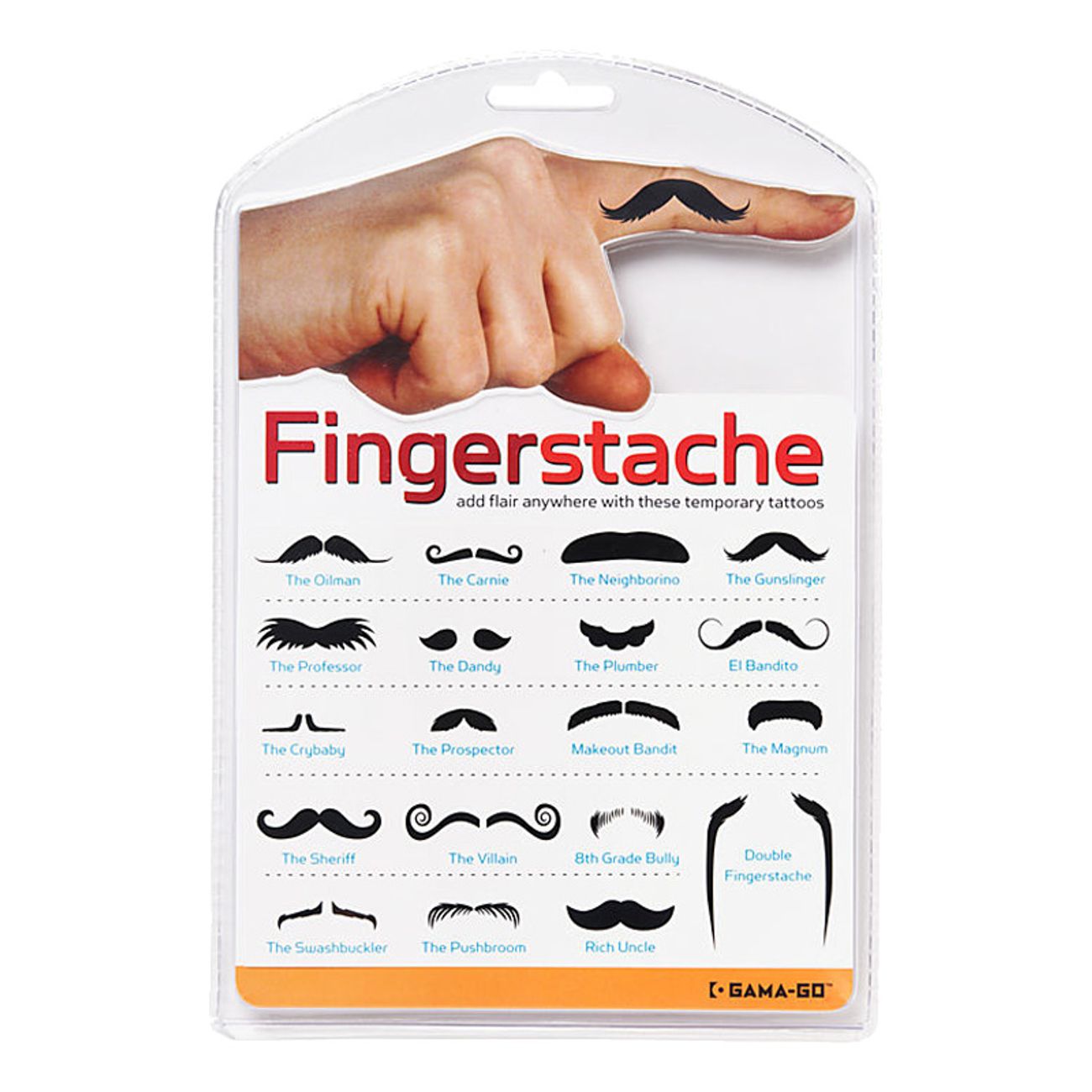 Fingermustascher