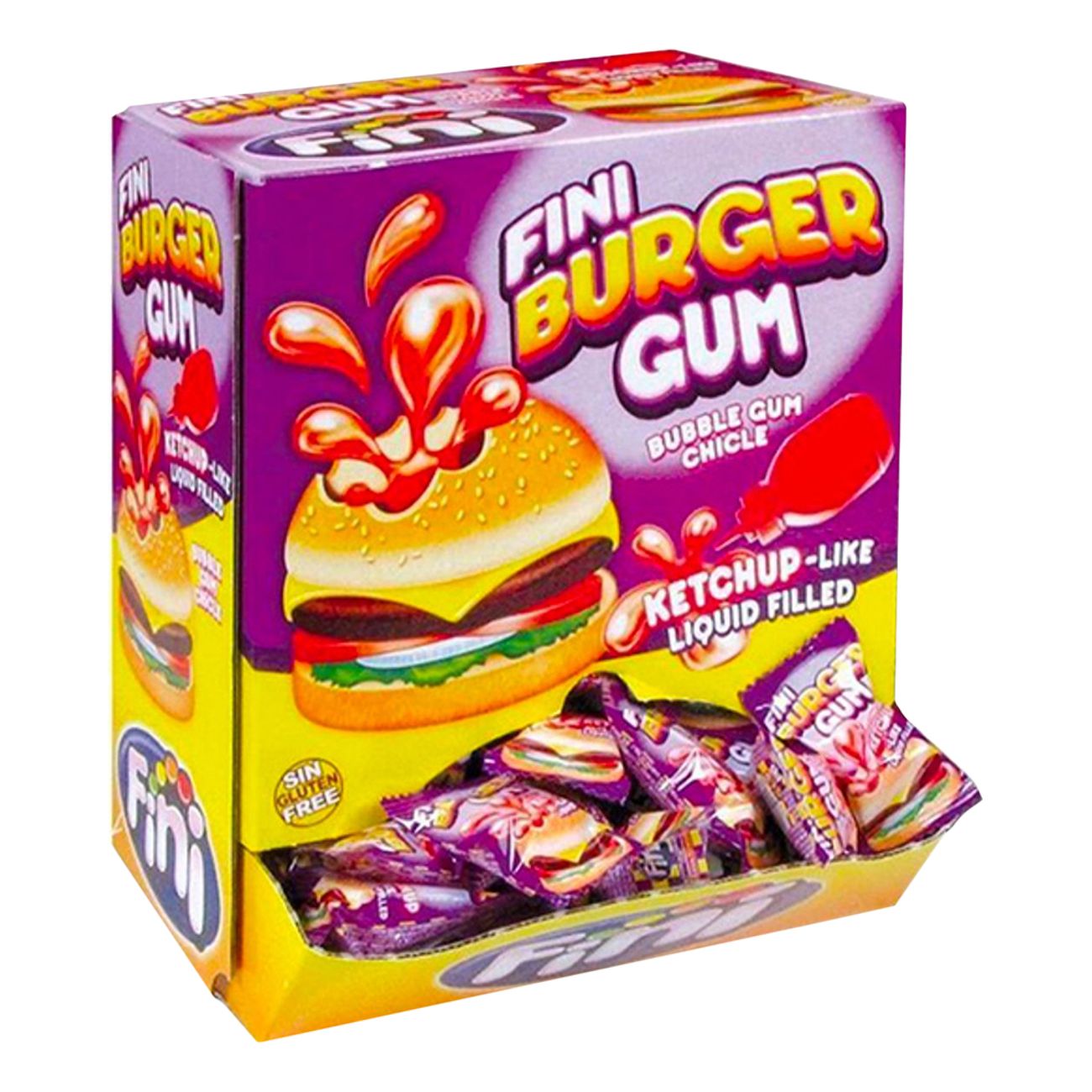 Fini Burger Gum Storpack