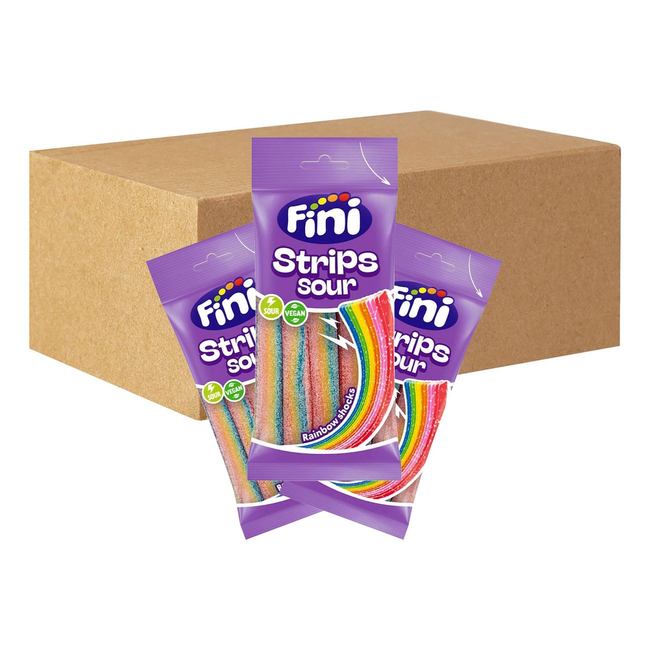 Fini Sura Regnbågsband Storpack