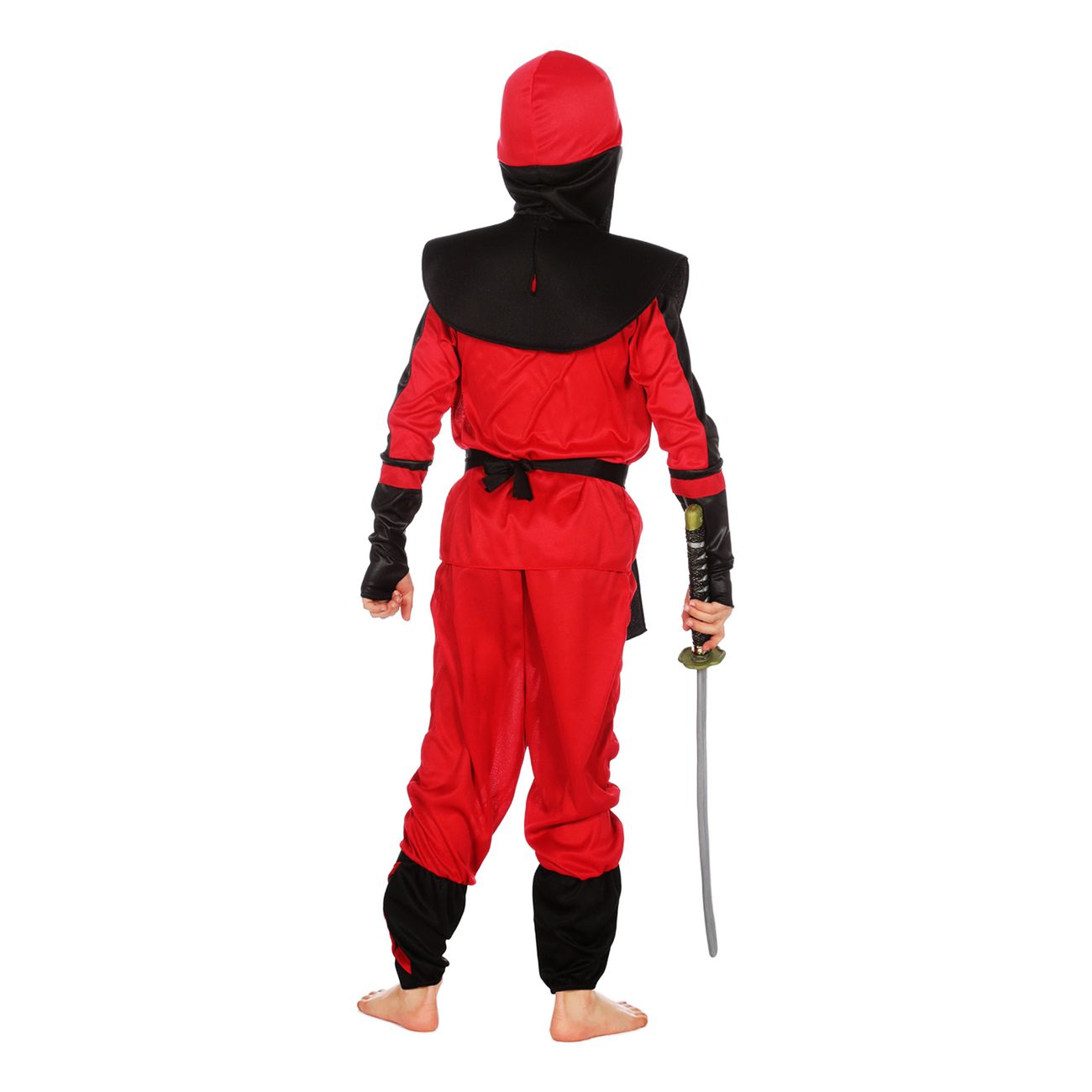 fire-ninja-barn-maskeraddrakt-106874-4