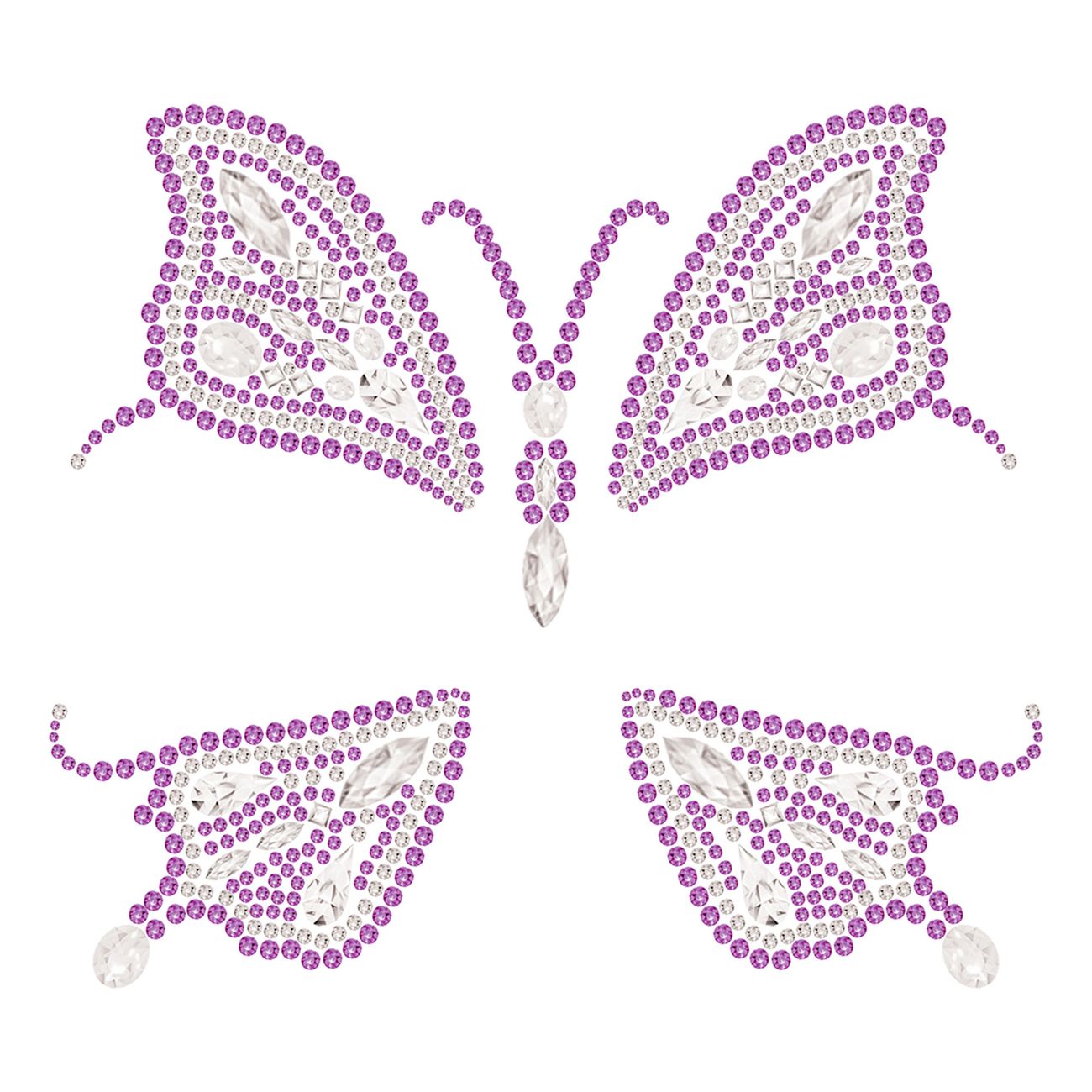 Fjäril Självhäftande Smink för Barn