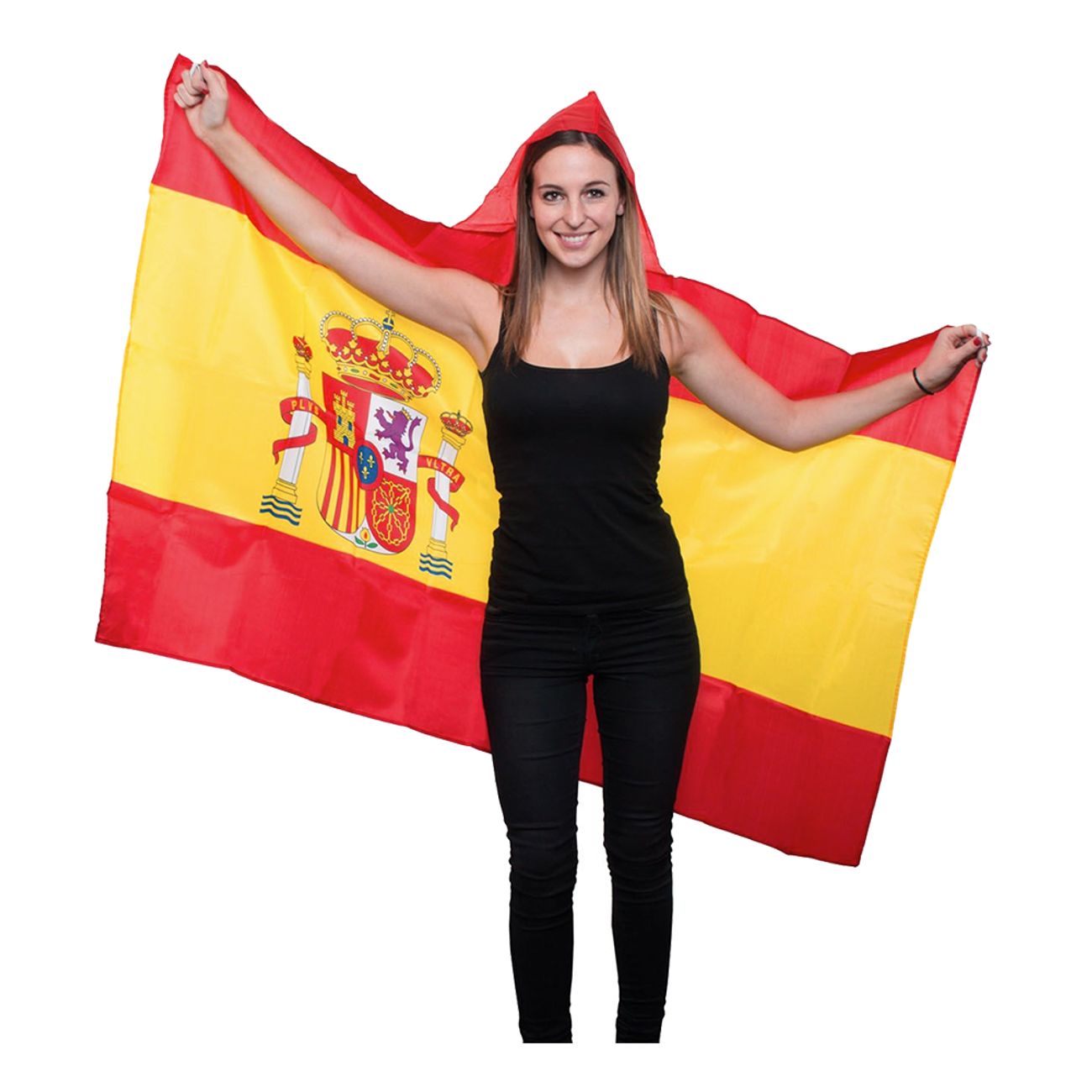 flaggcape-med-huva-spanien-1