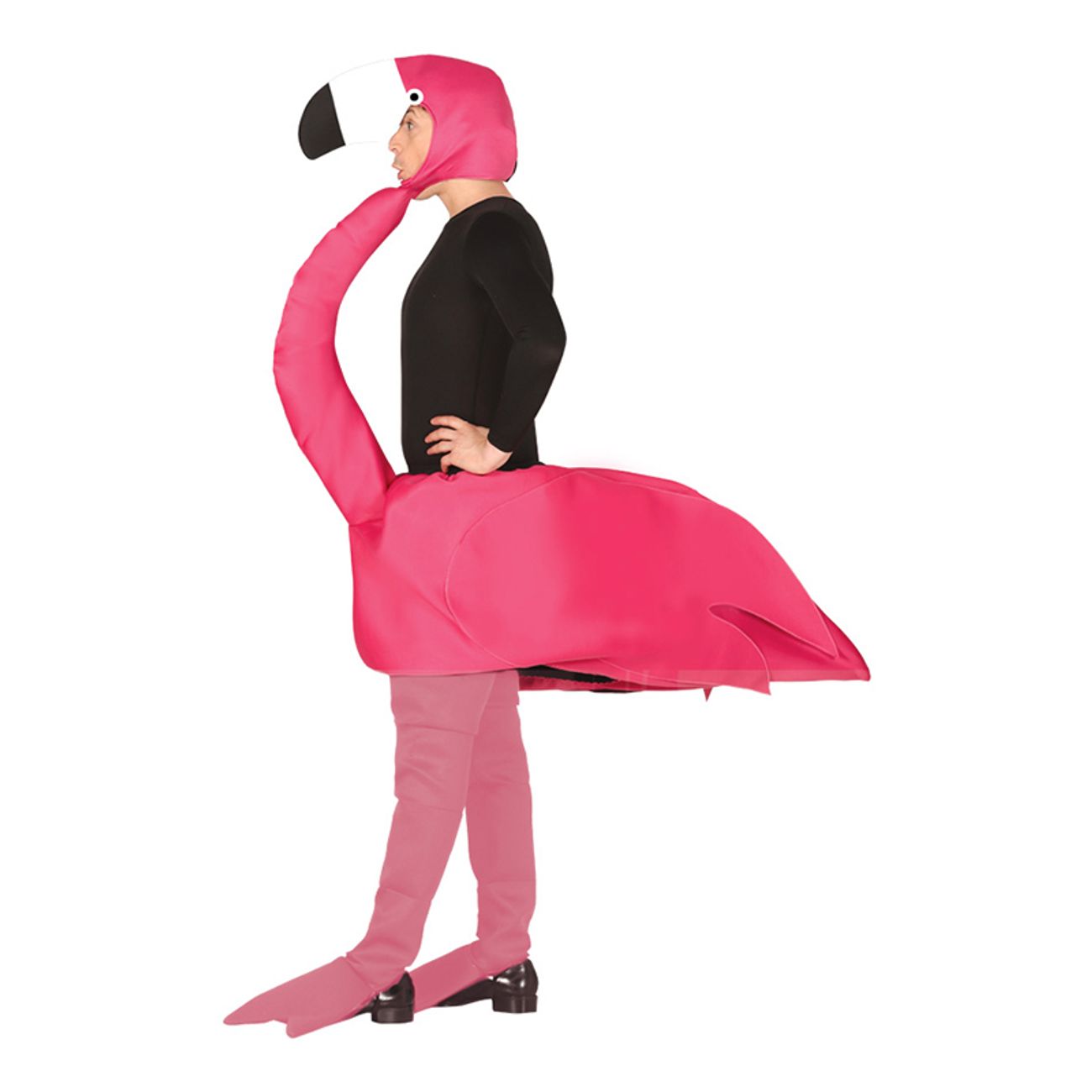 flamingo-rosa-maskeraddrakt-1