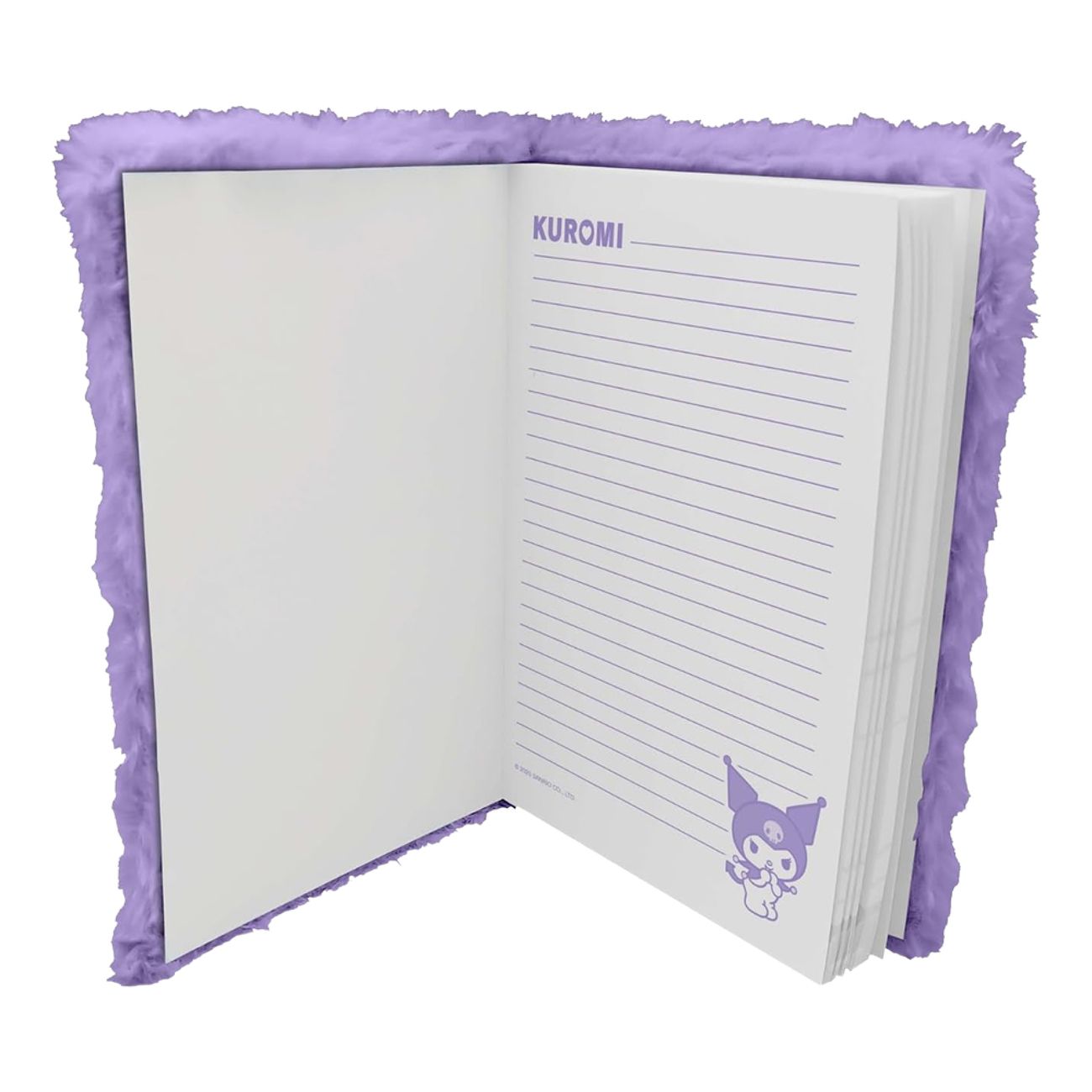 Fluffig Anteckningsbok Kuromi
