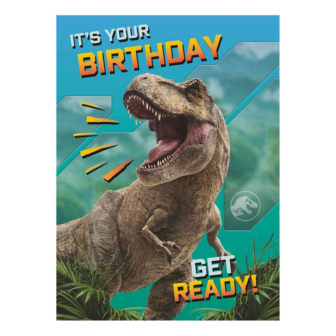 Födelsedagskort Jurassic World